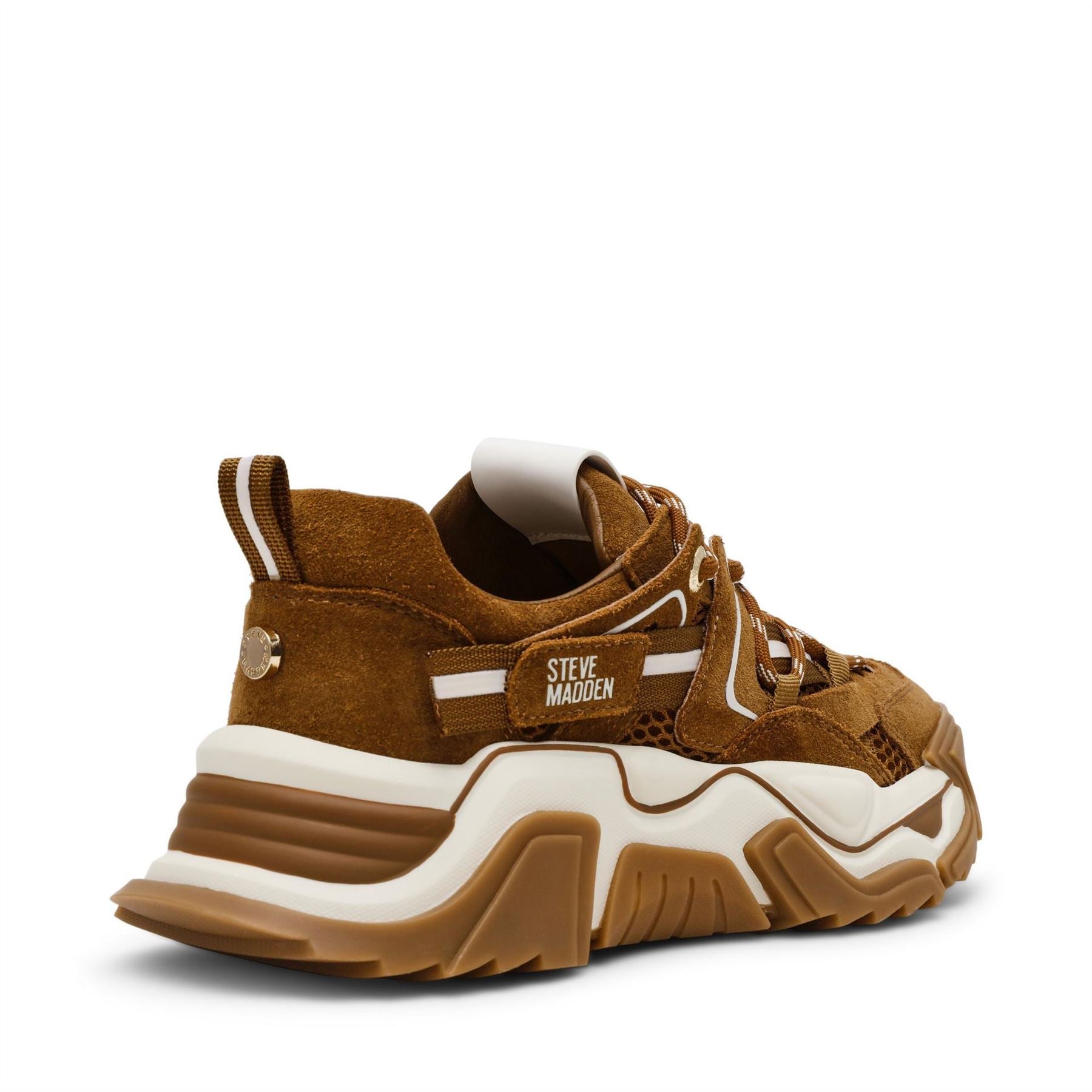 Steve Madden Kingdom 2.0 T Lace-Up Stripe Sneakers
