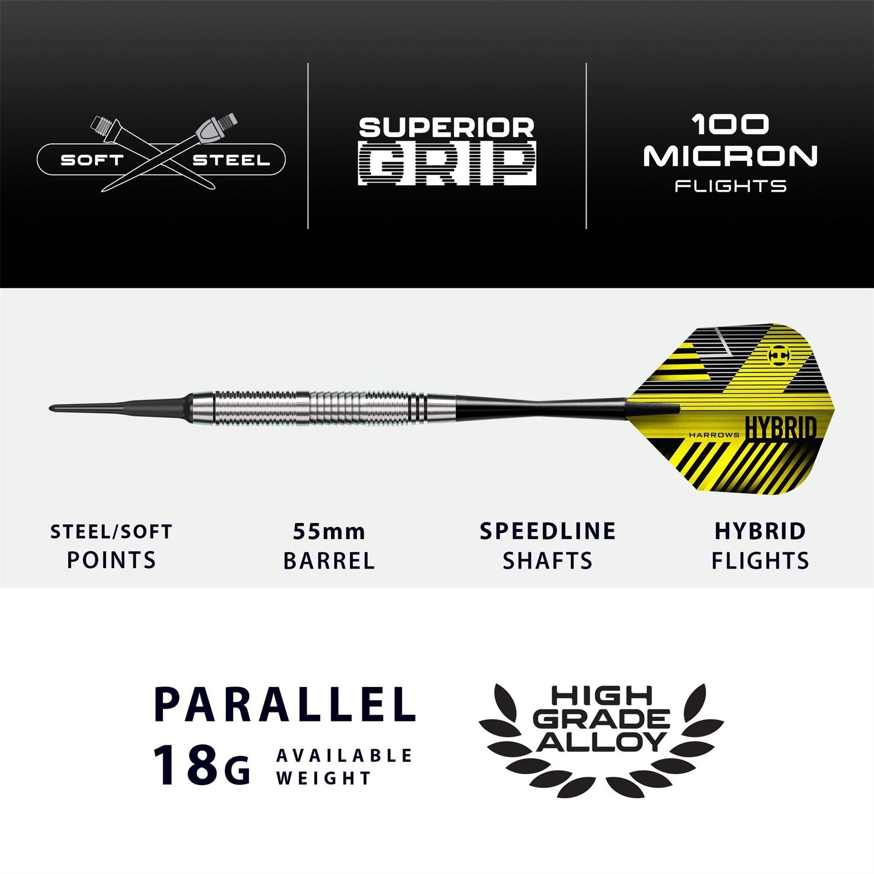 Harrows Darts Hybrid Darts 61