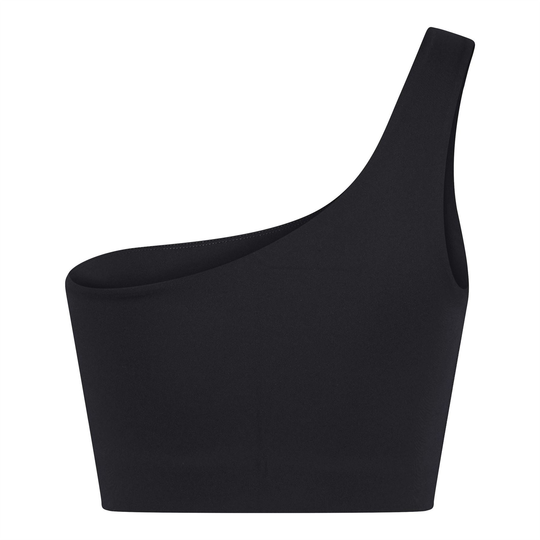 Girlfriend Collective One Shoulder Non Wired Low Impact Sports Bra