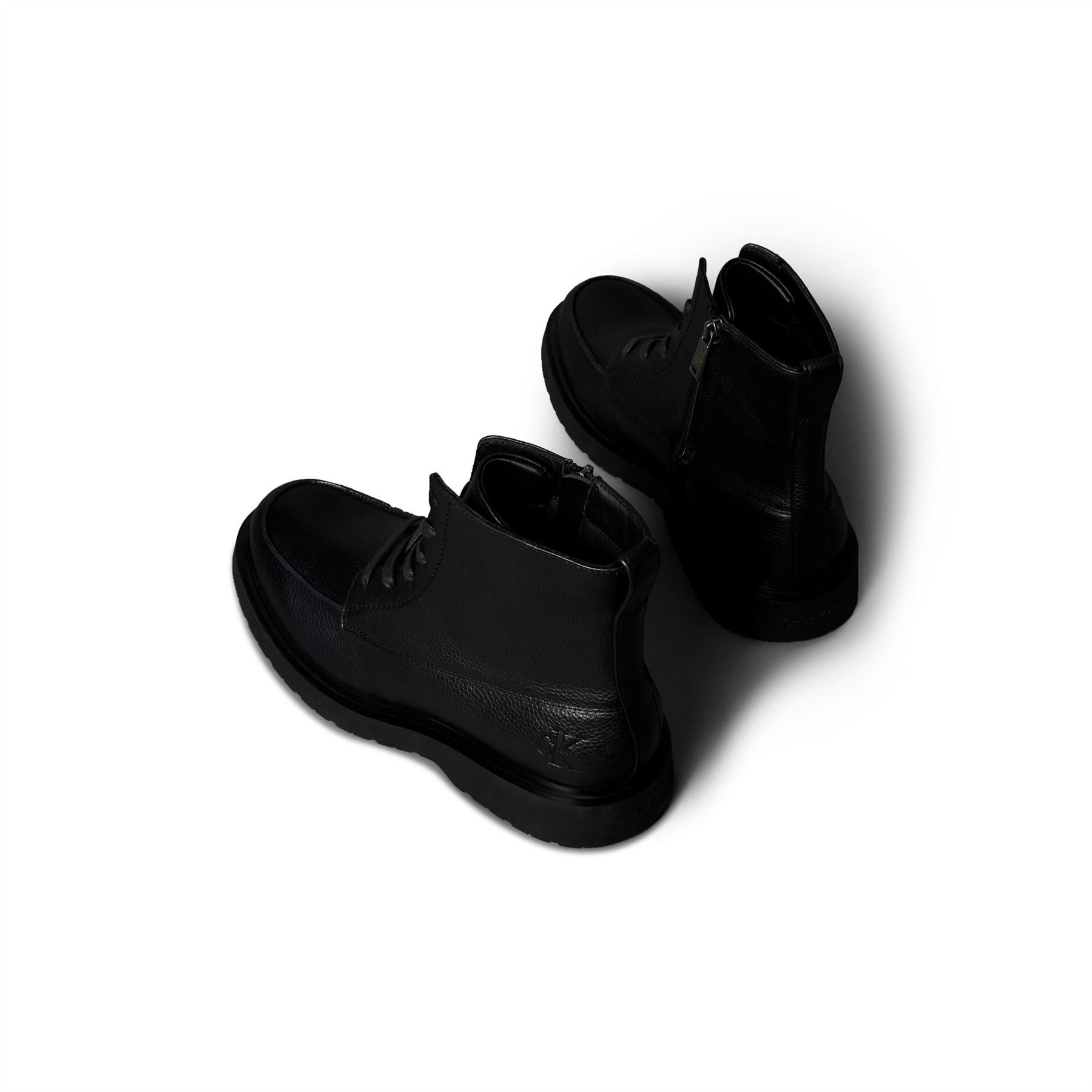 Calvin Klein Leather Chukka Boots