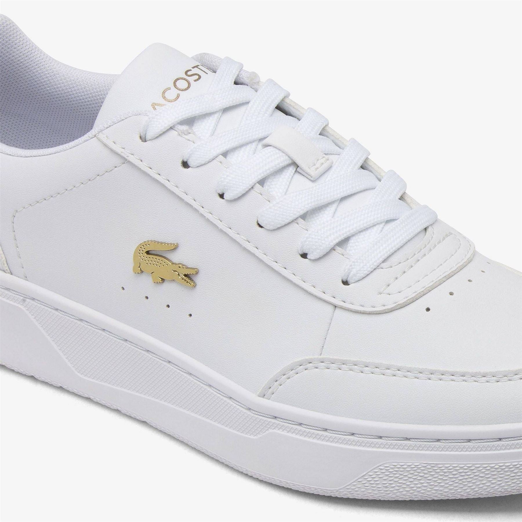 Lacoste Court Pro Crocodile Print Low Top Sneakers