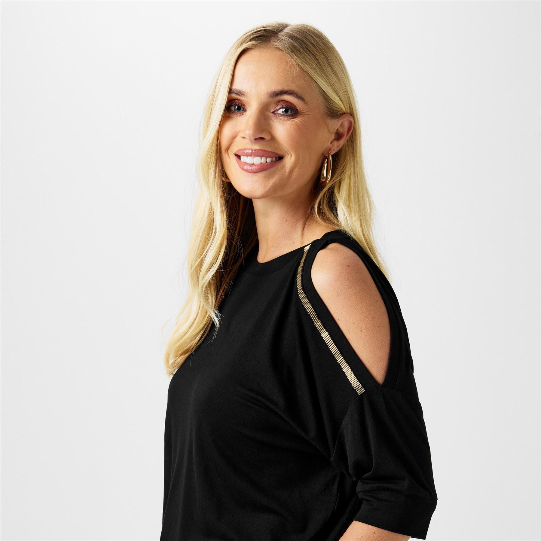 Biba Cold Shoulder Jumper