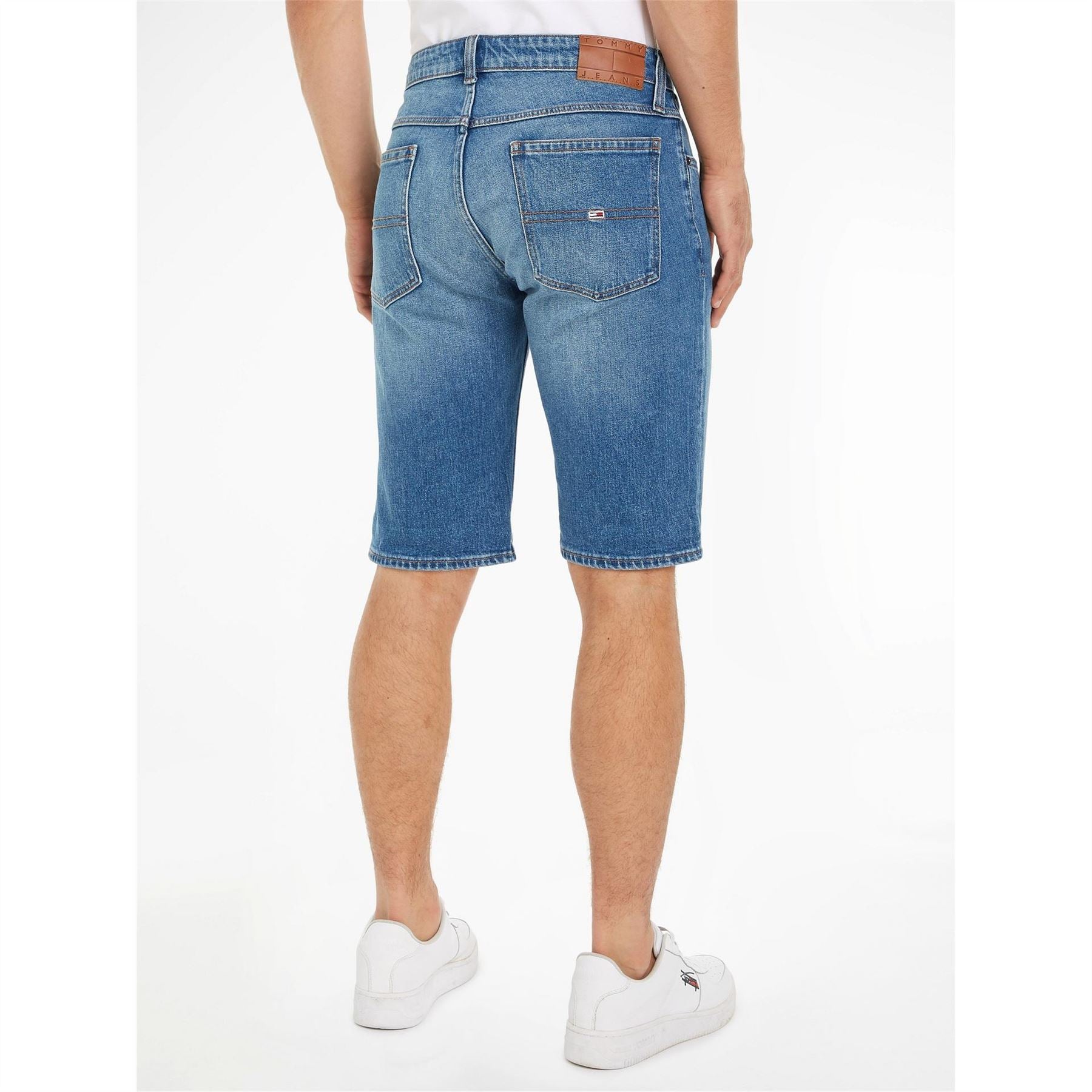 Tommy Jeans Denim Bermuda Shorts Light Wash