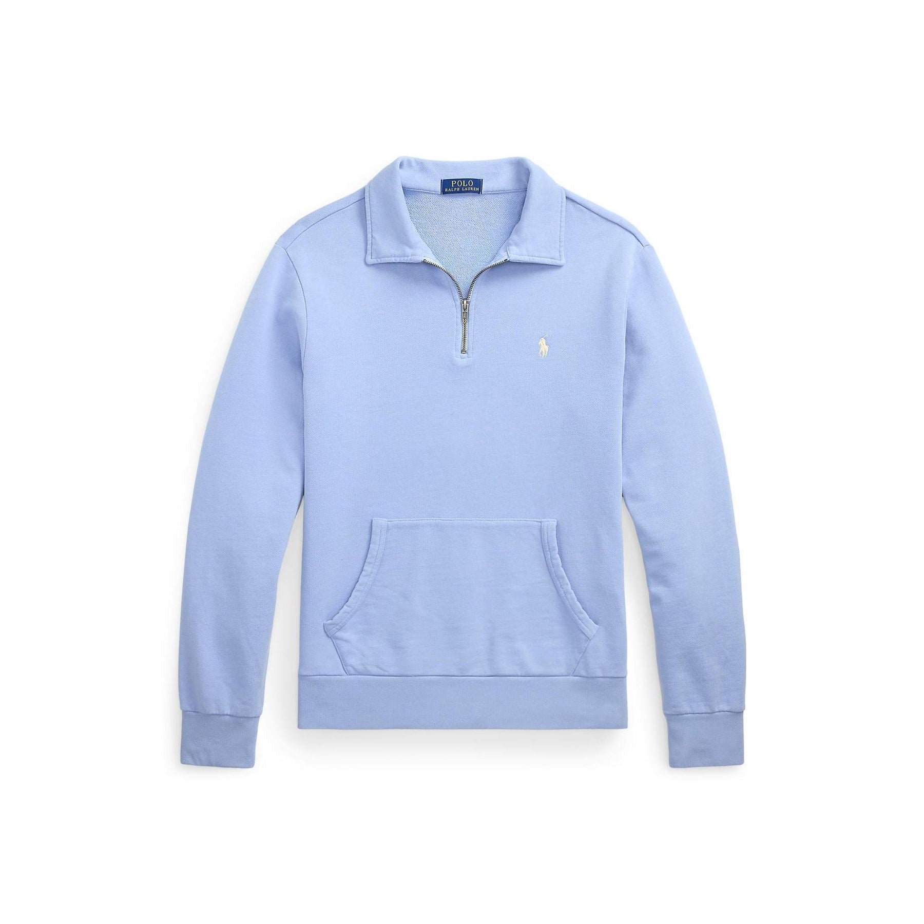 Polo Ralph Lauren Terry Cotton Quarter Zip Sweater