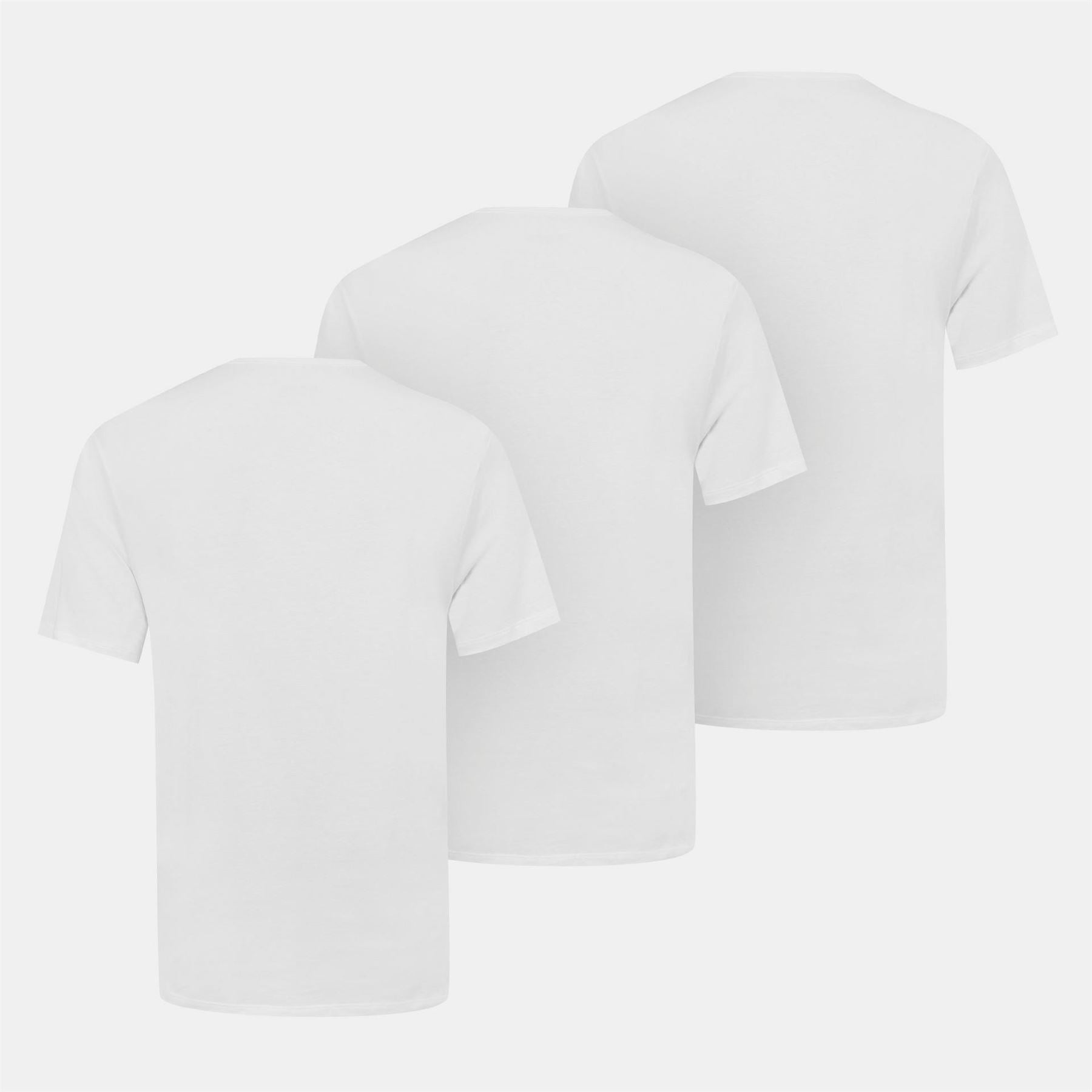 Boss BOSS Bodywear 3 Pack T Shirts   Soft Breathable Fabric with Logo Detail