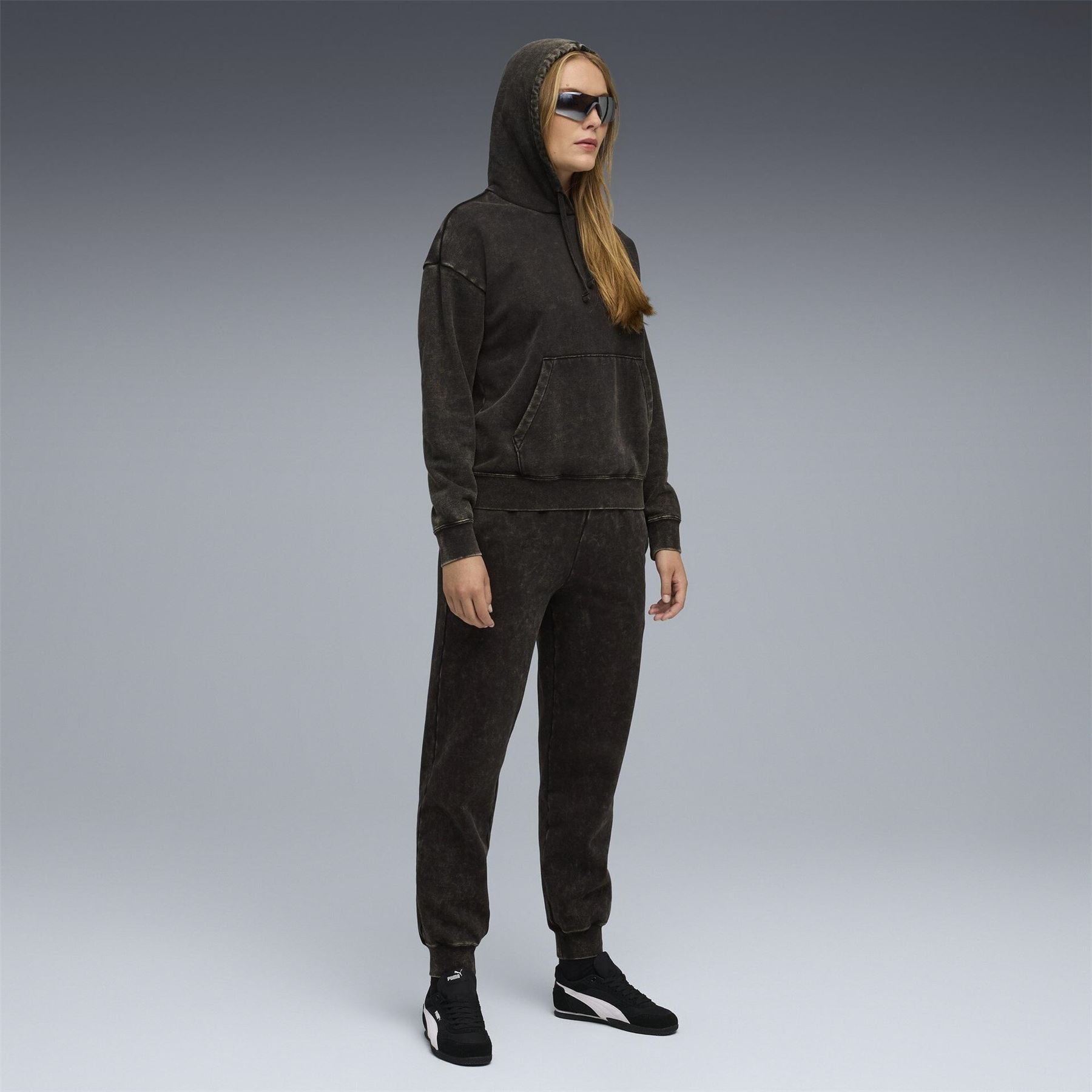 Puma Elevated Relaxed Wash Overhead Hoodie