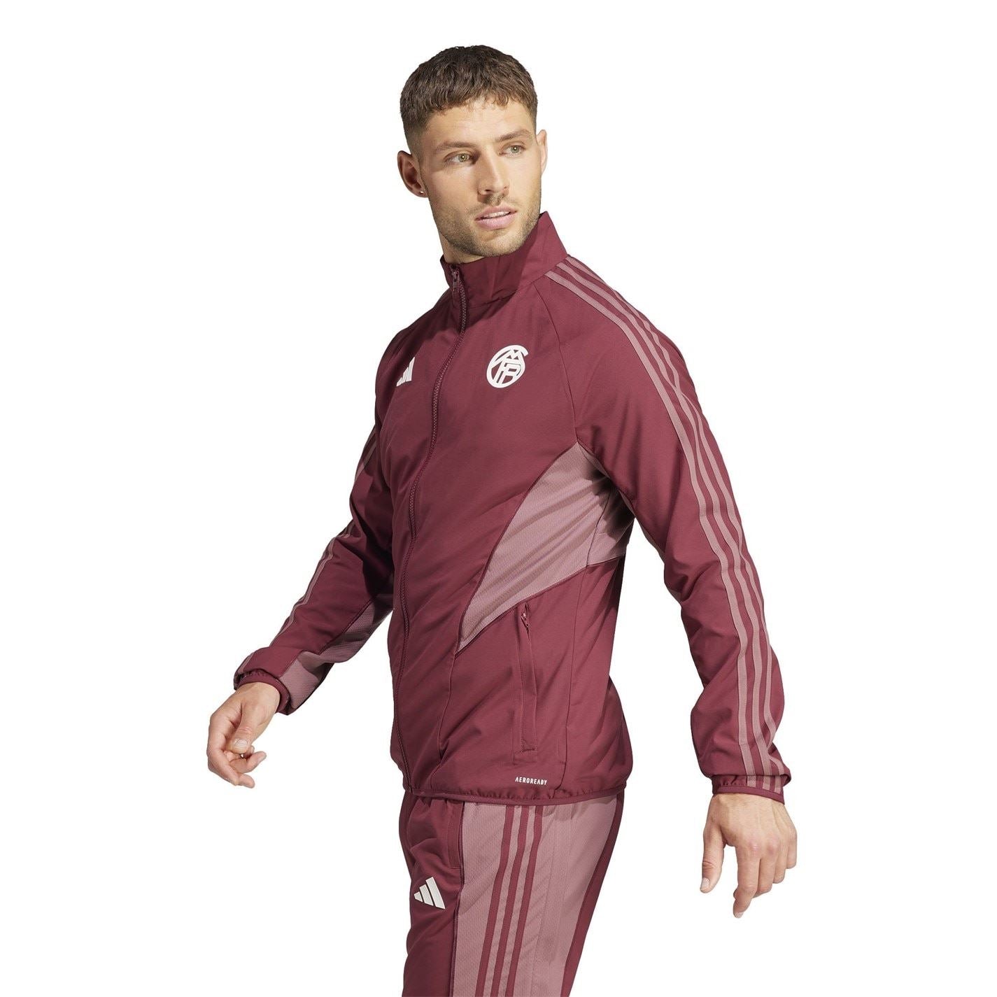 adidas Bayern Anthem Jacket 2023 2024 Adults