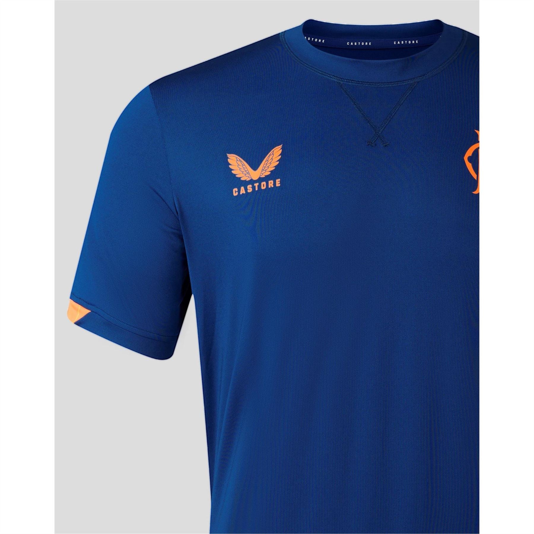 Castore Rangers Travel T-Shirt 2023 2024 Adults