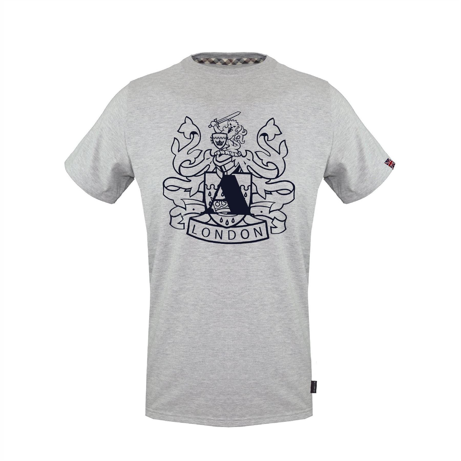 Aquascutum Crew Neck Short Sleeve Jersey T-Shirt