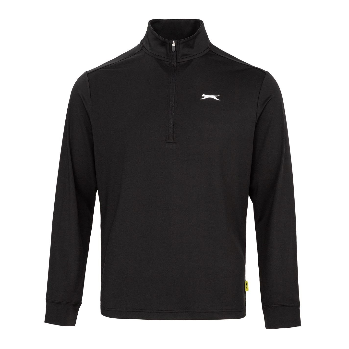 Slazenger Mens Zip Golf Pullover Top