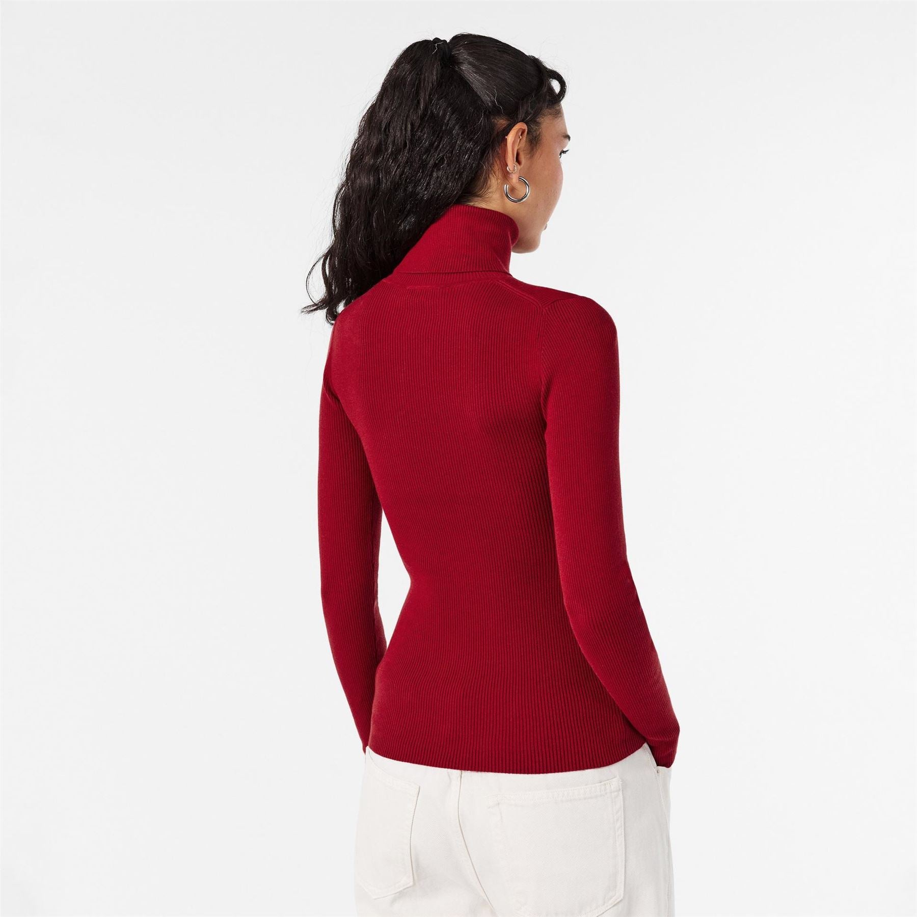 Calvin Klein Jeans Turtle Neck Long Sleeve Slim Fit Sweater