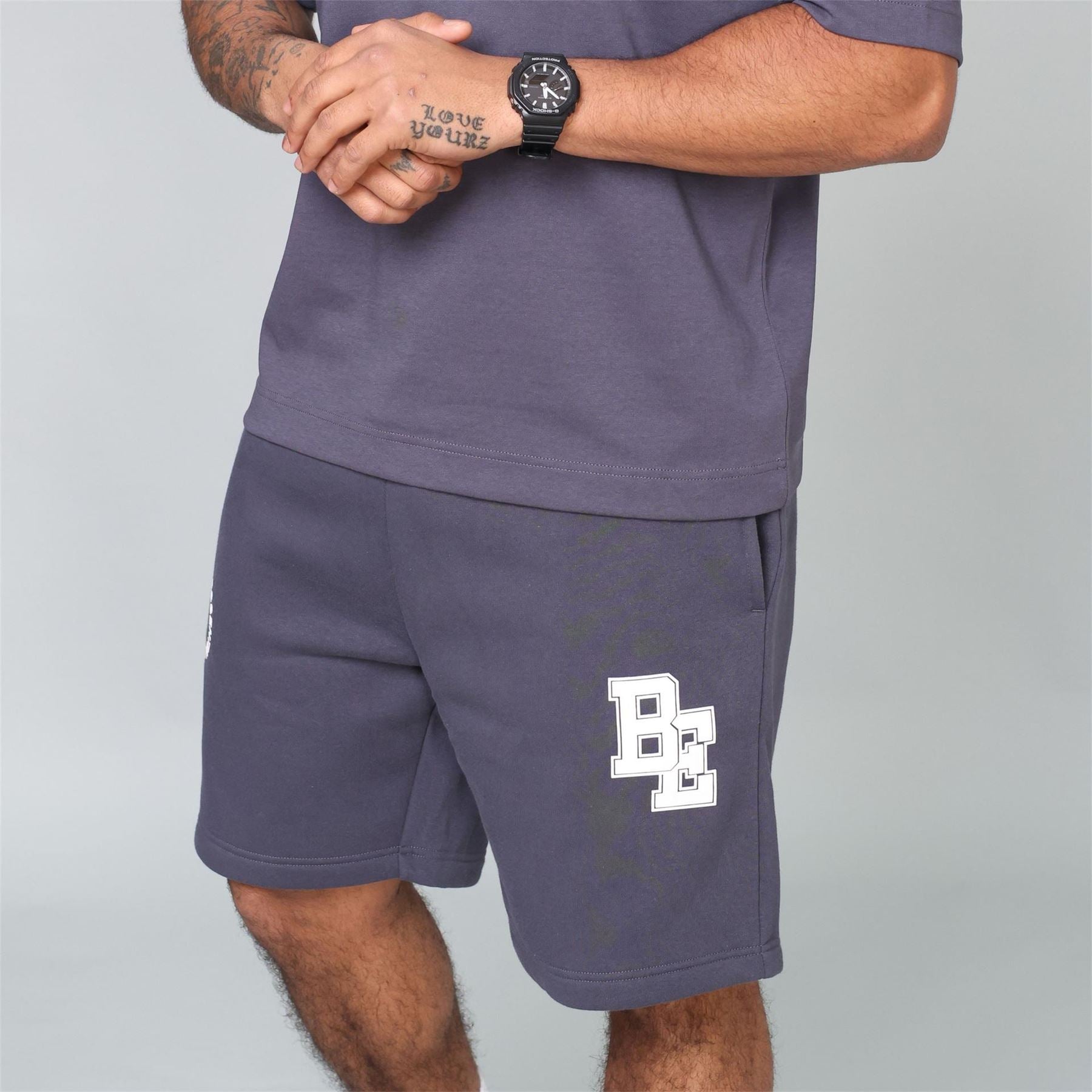 Blank Essentials Football Fleece Jogger Shorts