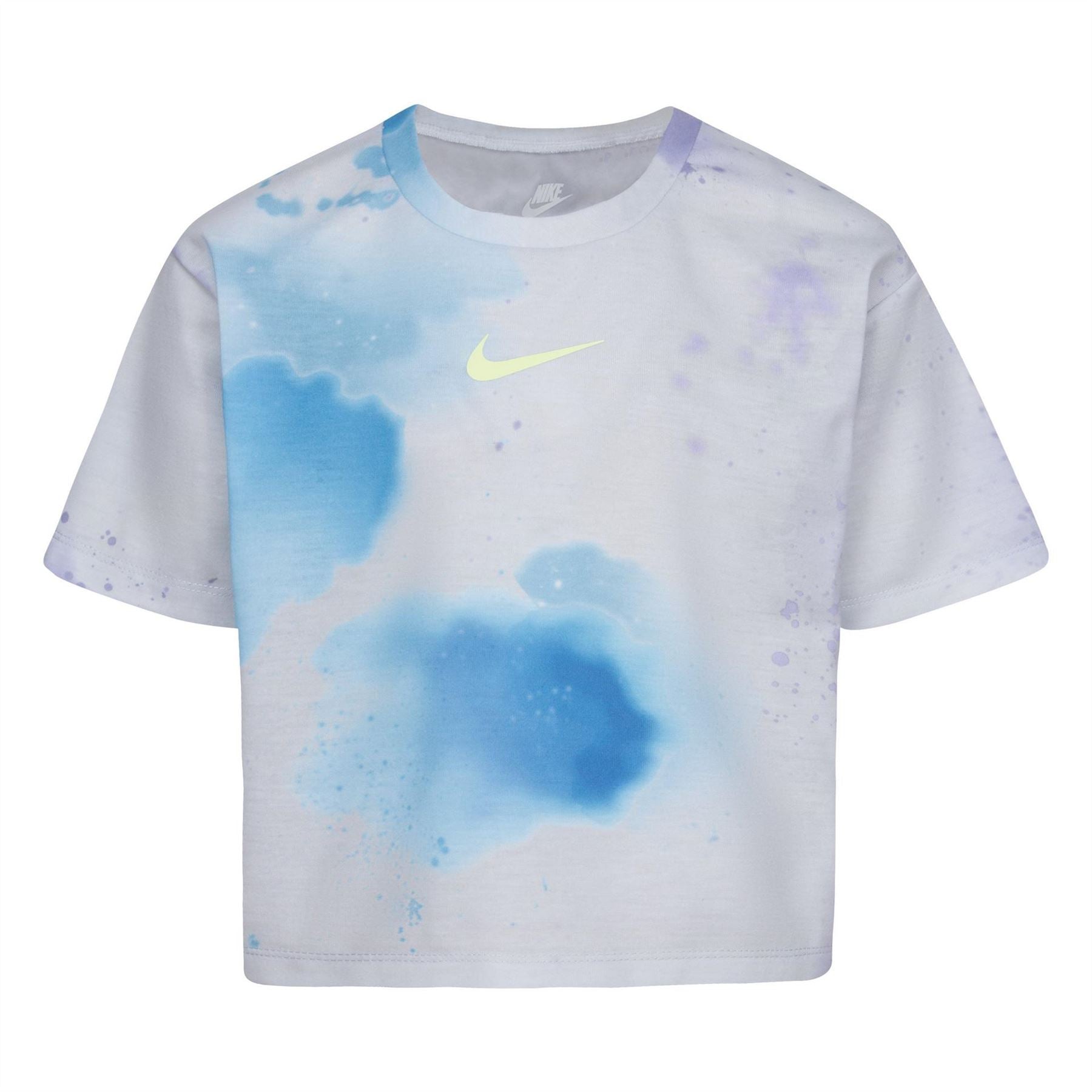 Nike Regular Fit Cropped Crew Neck T-Shirt