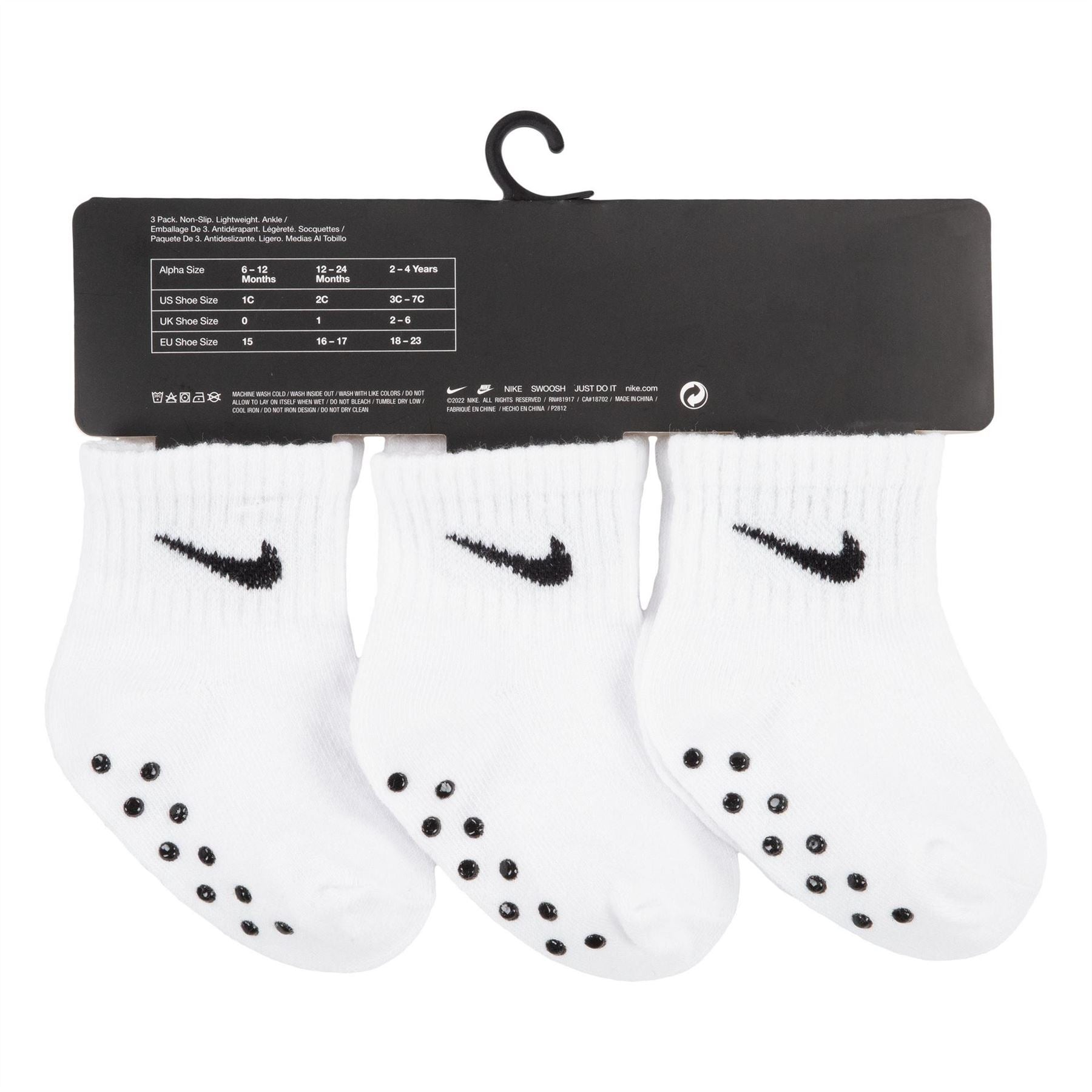 Nike Swoosh Gripper Trainer Socks