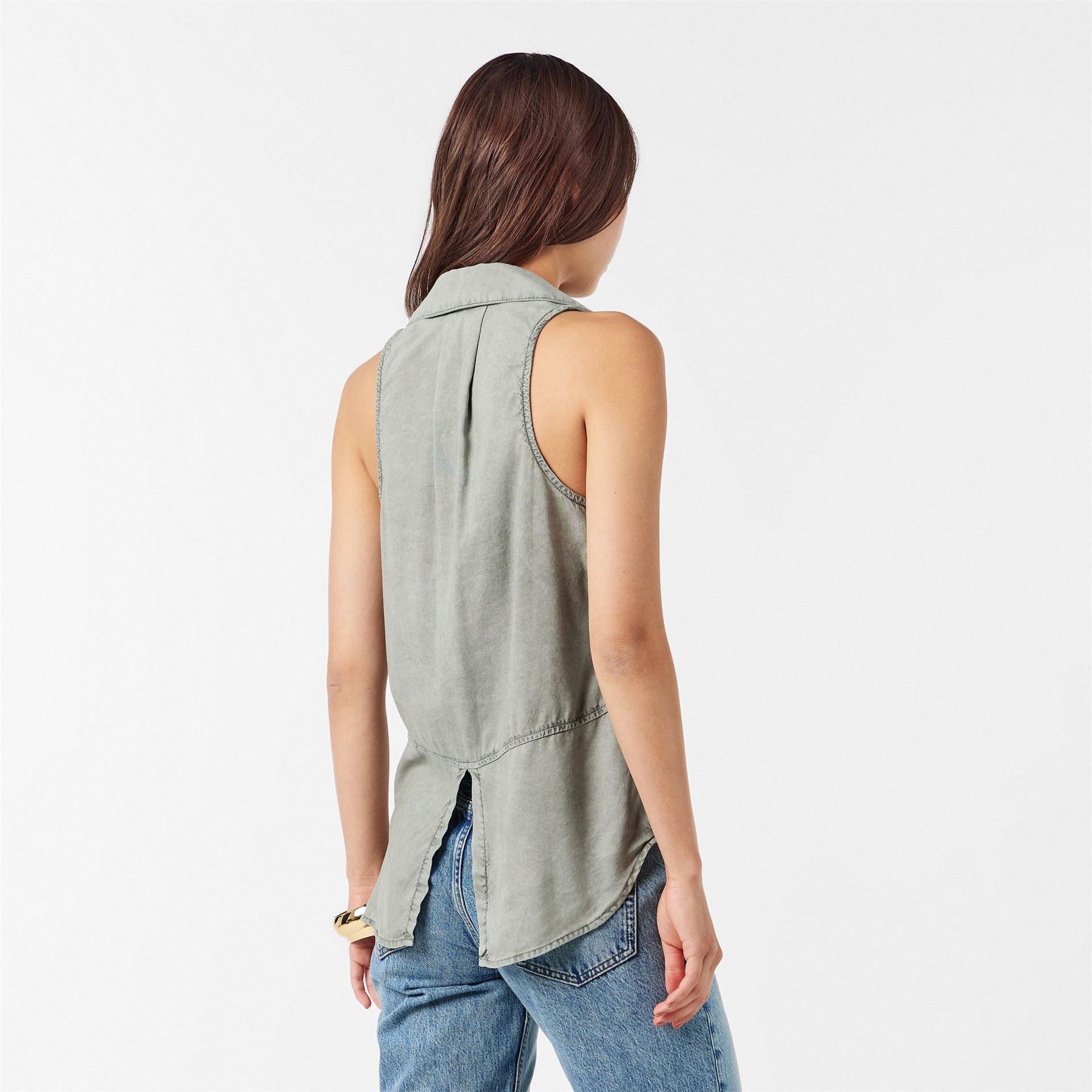 Bella Dahl Regular Fit Split Back T-Shirt
