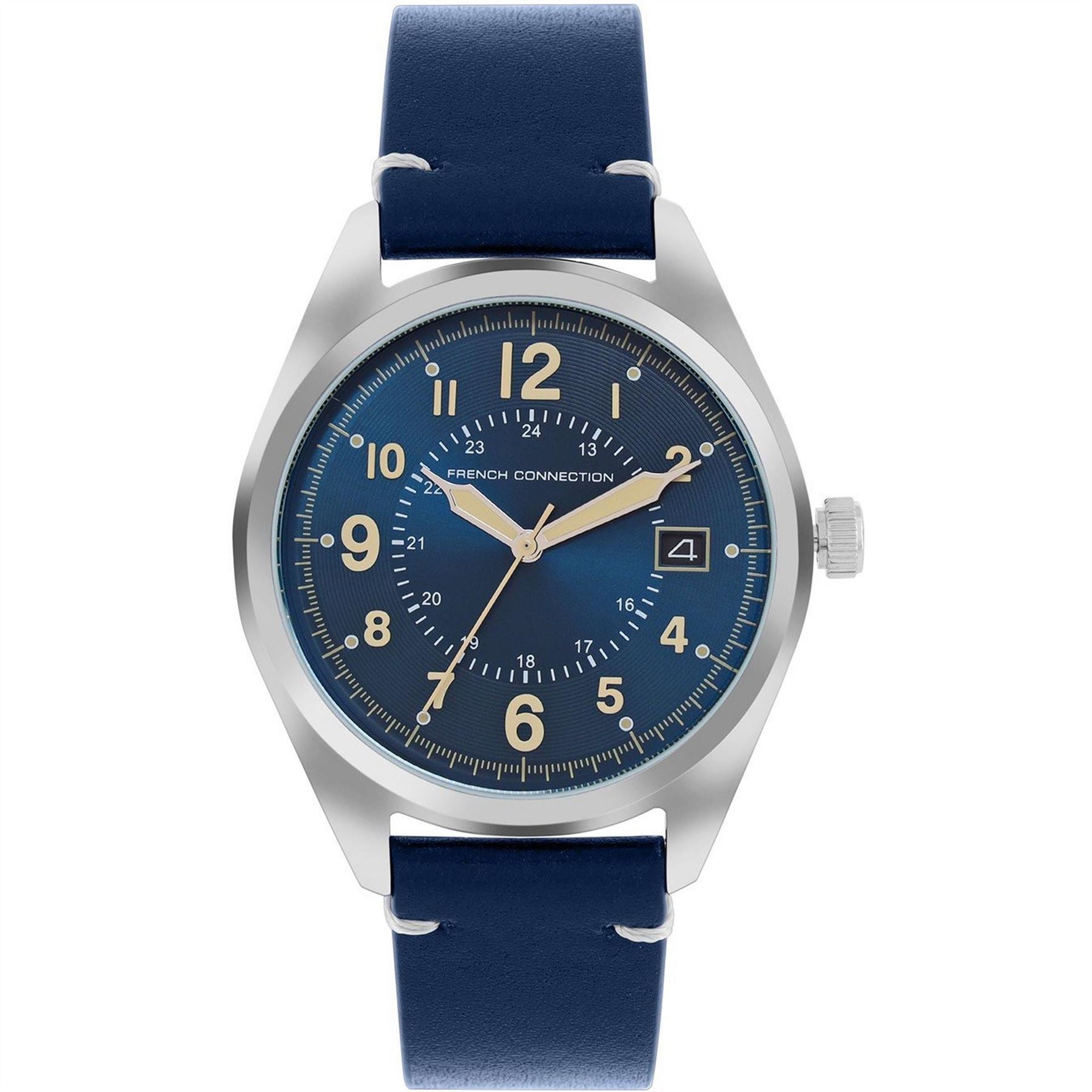 French Connection Connection Mega Round Analog Watch For Men
