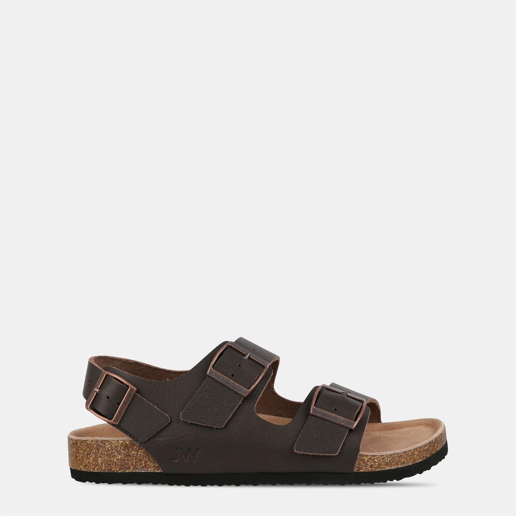 Jack Wills Leather Slip On Flat Sandals