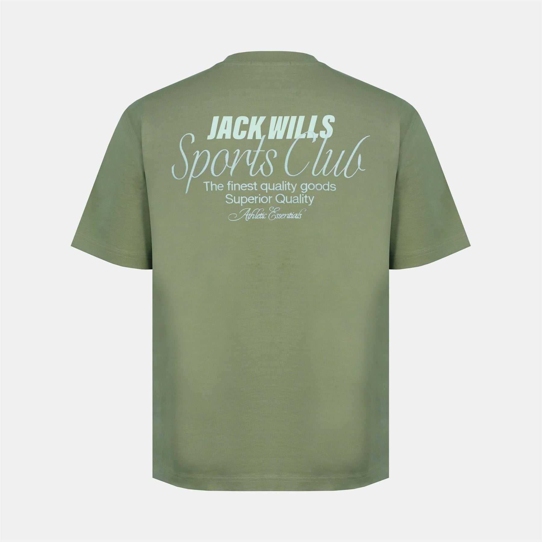 Jack Wills Script Mix Cotton Short Sleeve Oversized T-Shirt