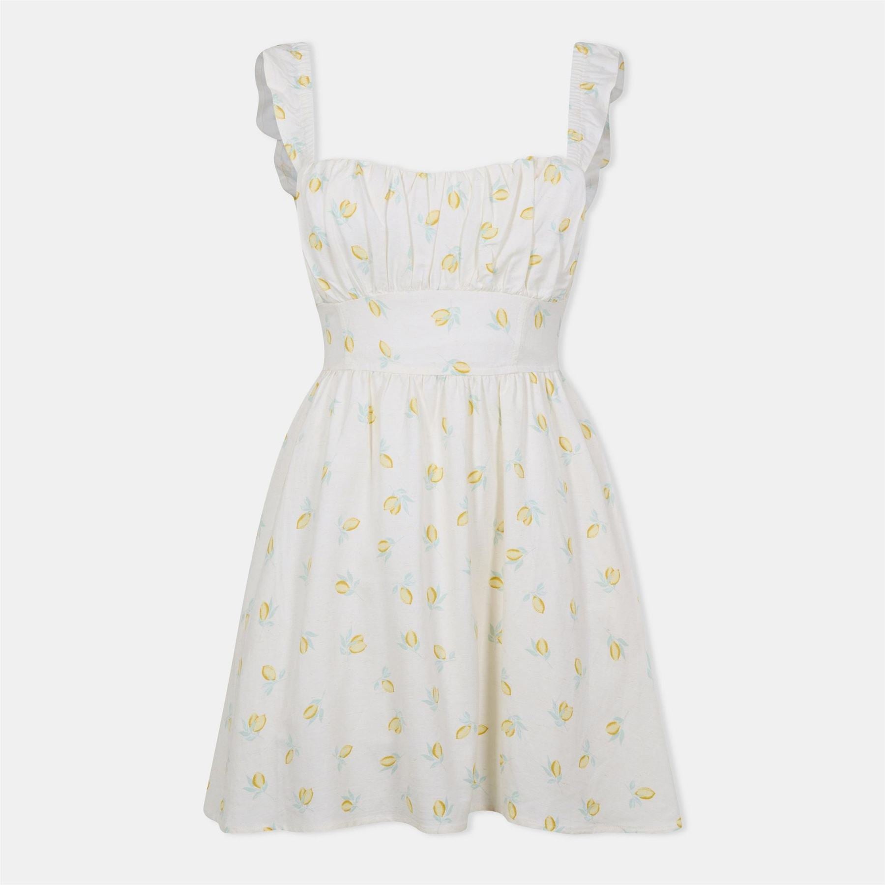 Jack Wills Patterned Tie Back Dress
