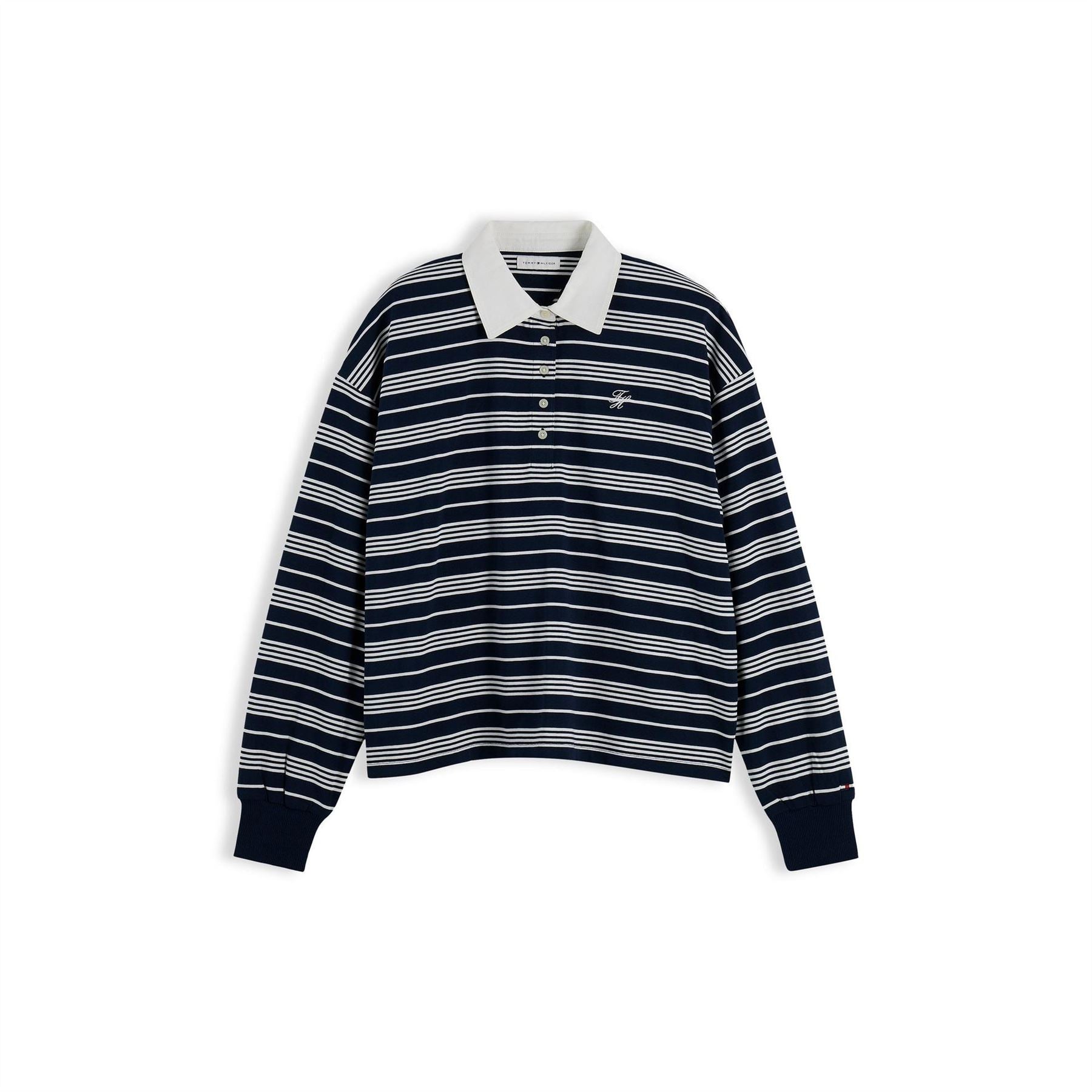 Tommy Hilfiger Cotton Long Sleeve Rugby Shirt