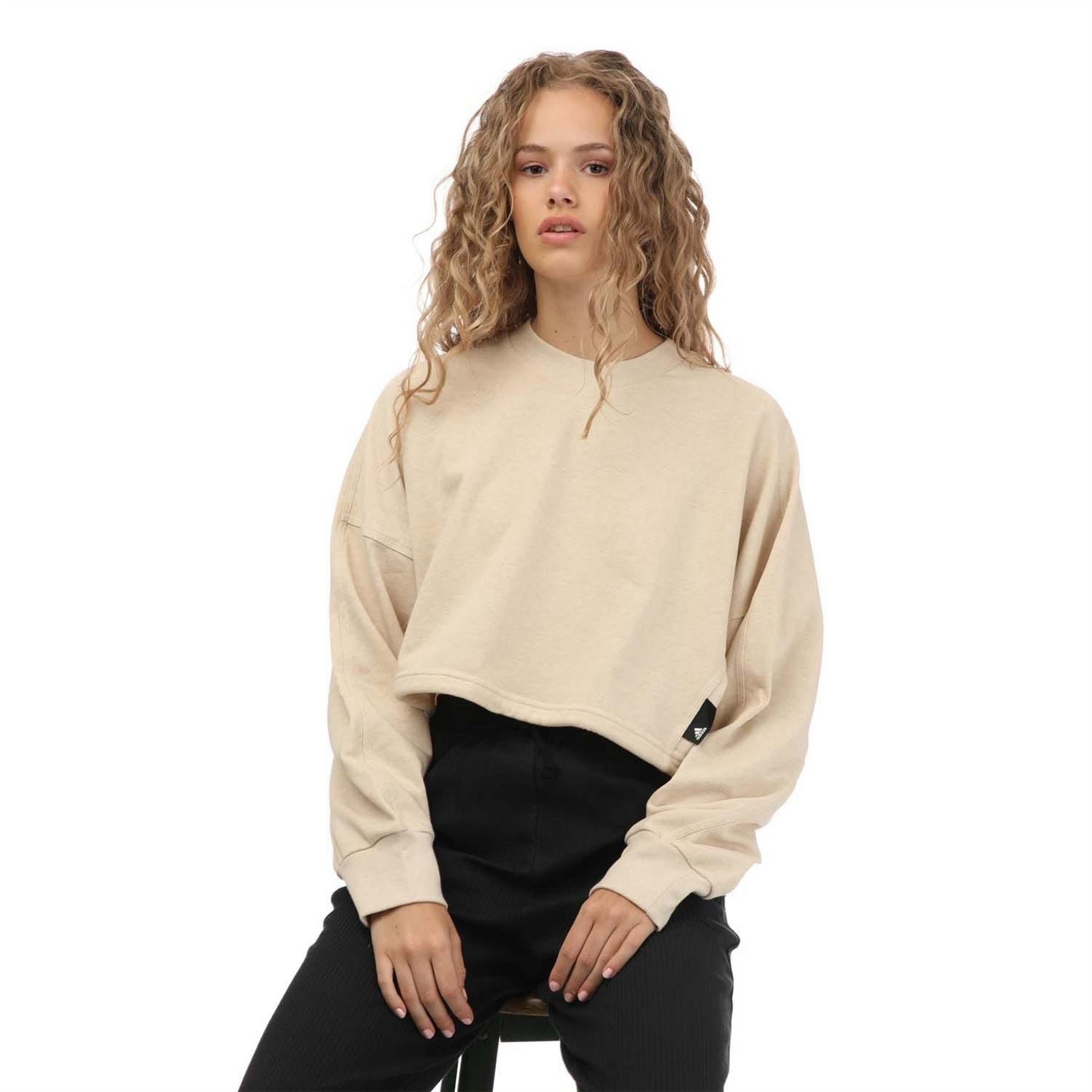 adidas Lounge Summer Crewneck Sweatshirt