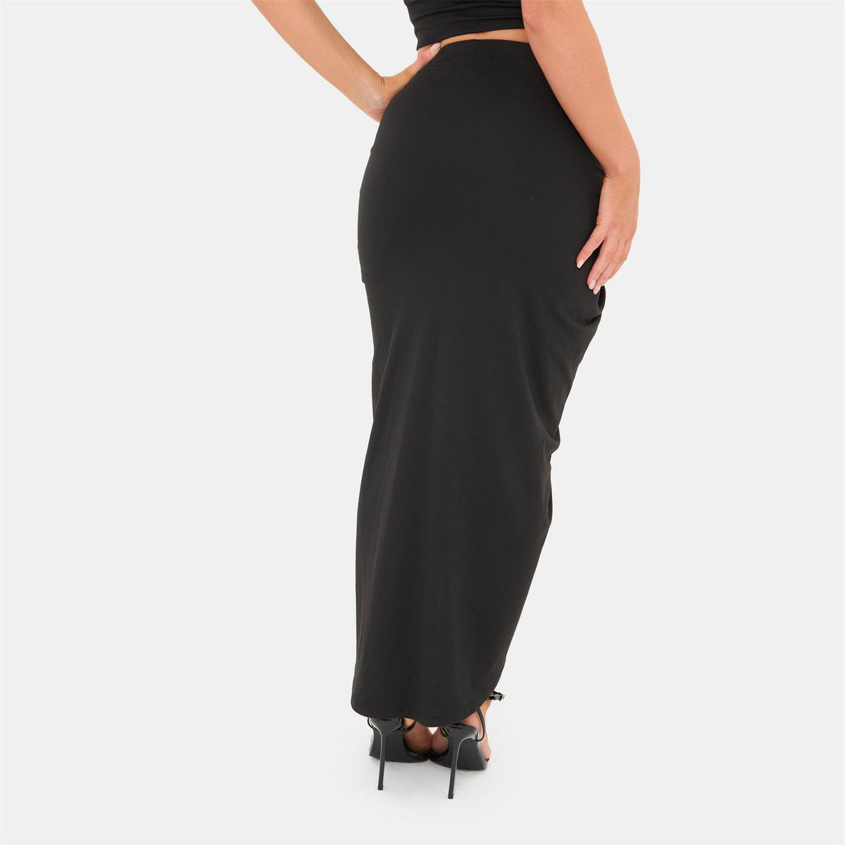 I Saw It First Front Maxi Skirt