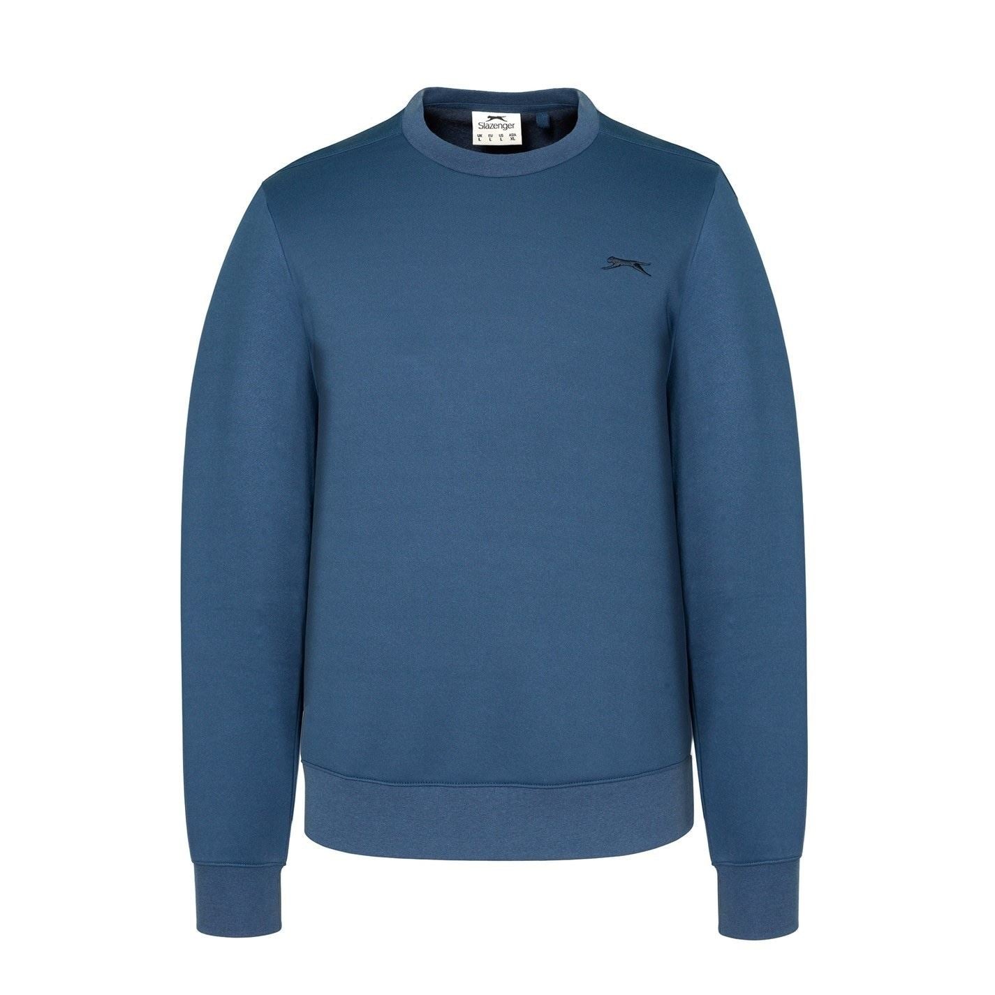 Slazenger Mens Fleece Crew Sweater
