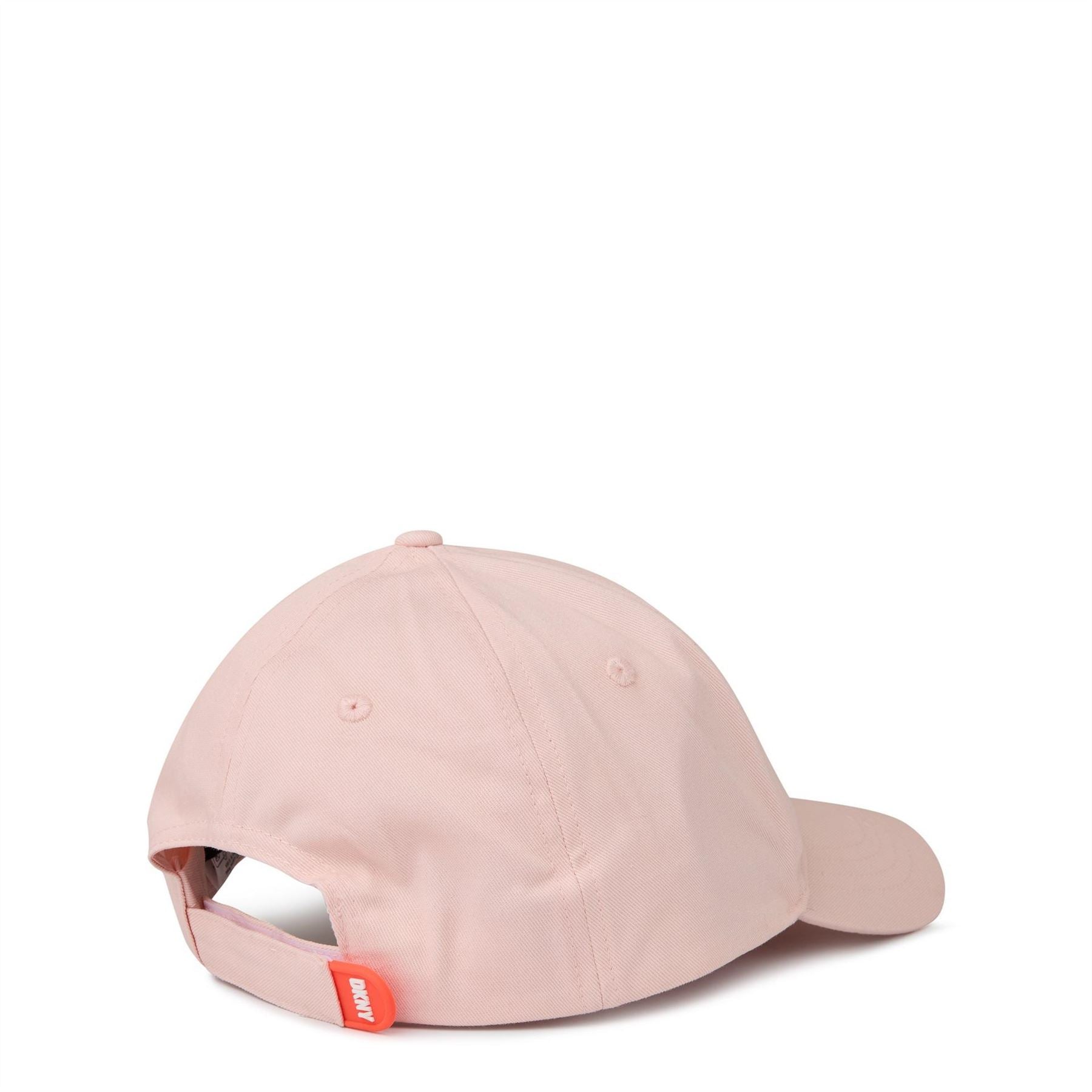 DKNY Logo Print Fitted Baseball Cap