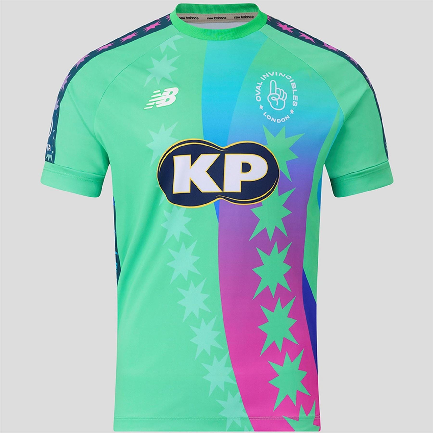 New Balance Oval Invincibles Short Sleeve CrickeT-Shirt