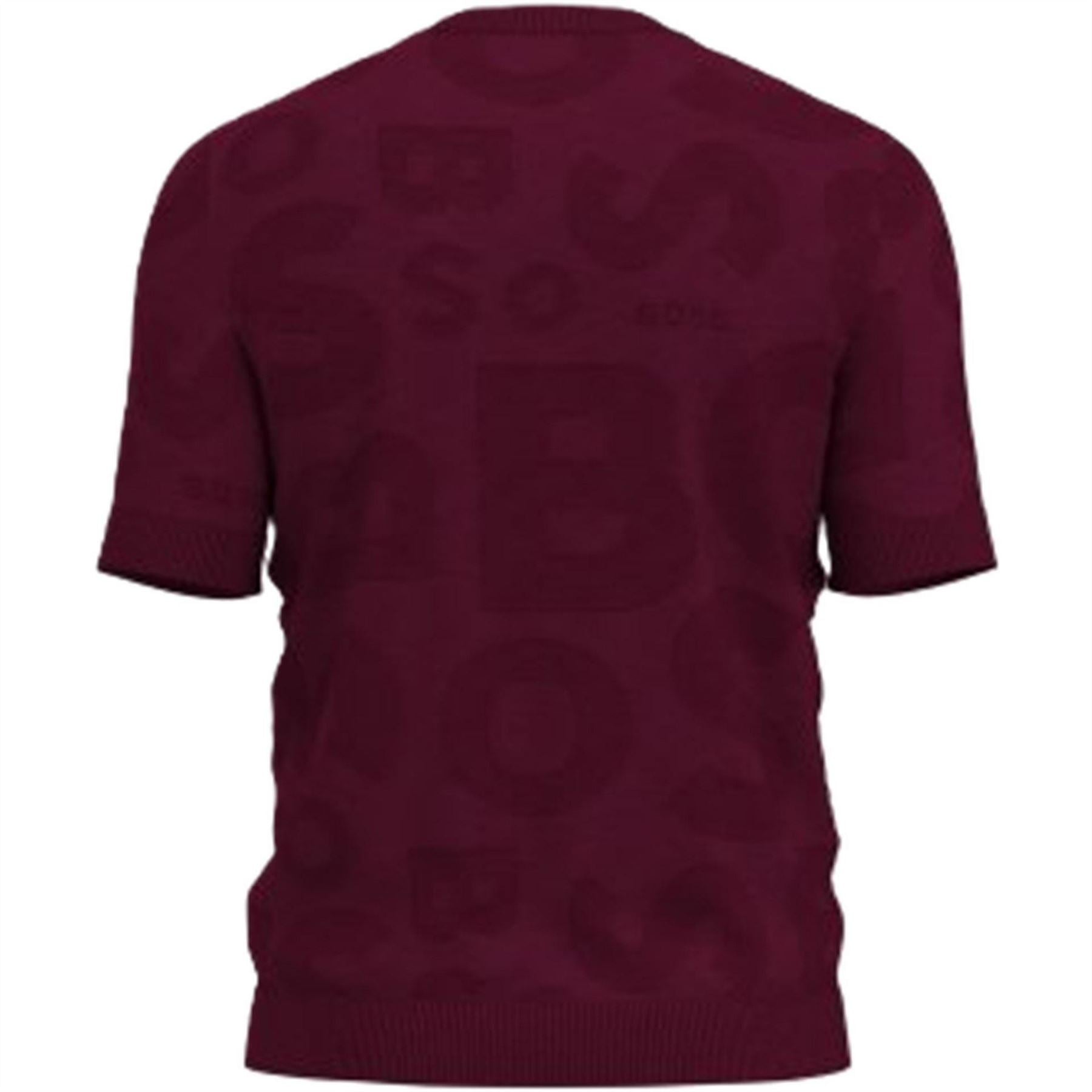 Boss Slim Fit Lettering Crew Neck T-Shirt