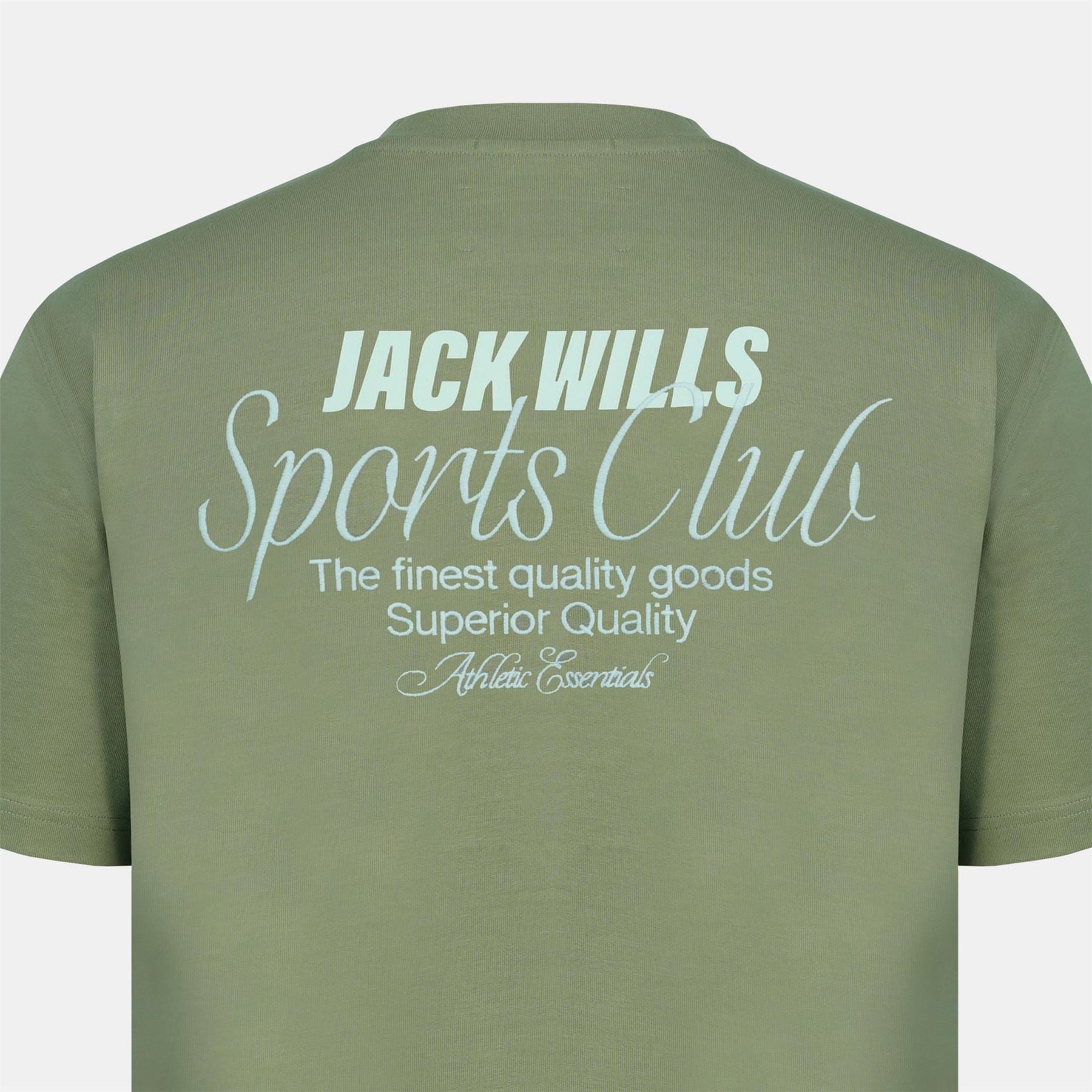 Jack Wills Script Mix Cotton Short Sleeve Oversized T-Shirt