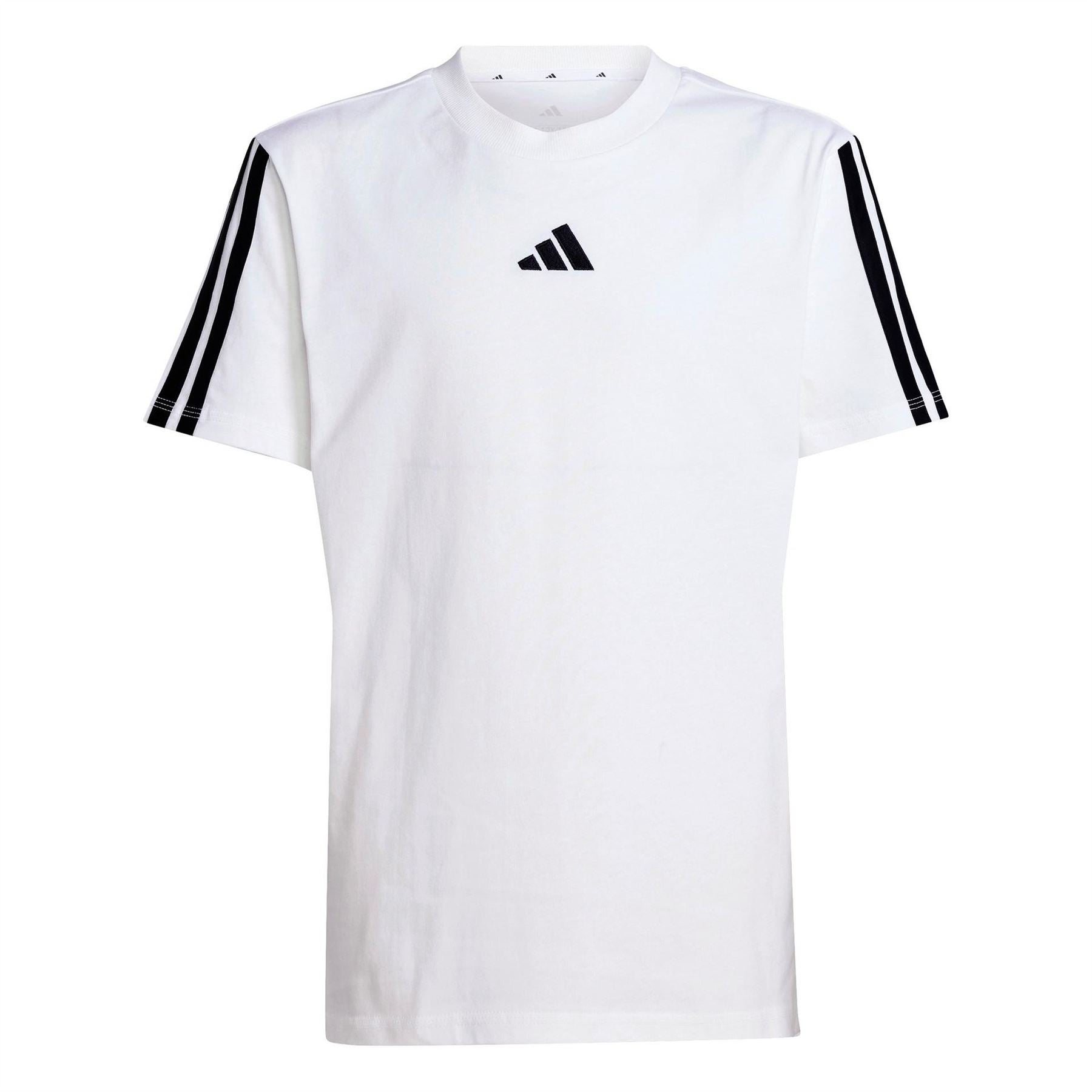 adidas 3 Stripe Essentials T-Shirt Junior