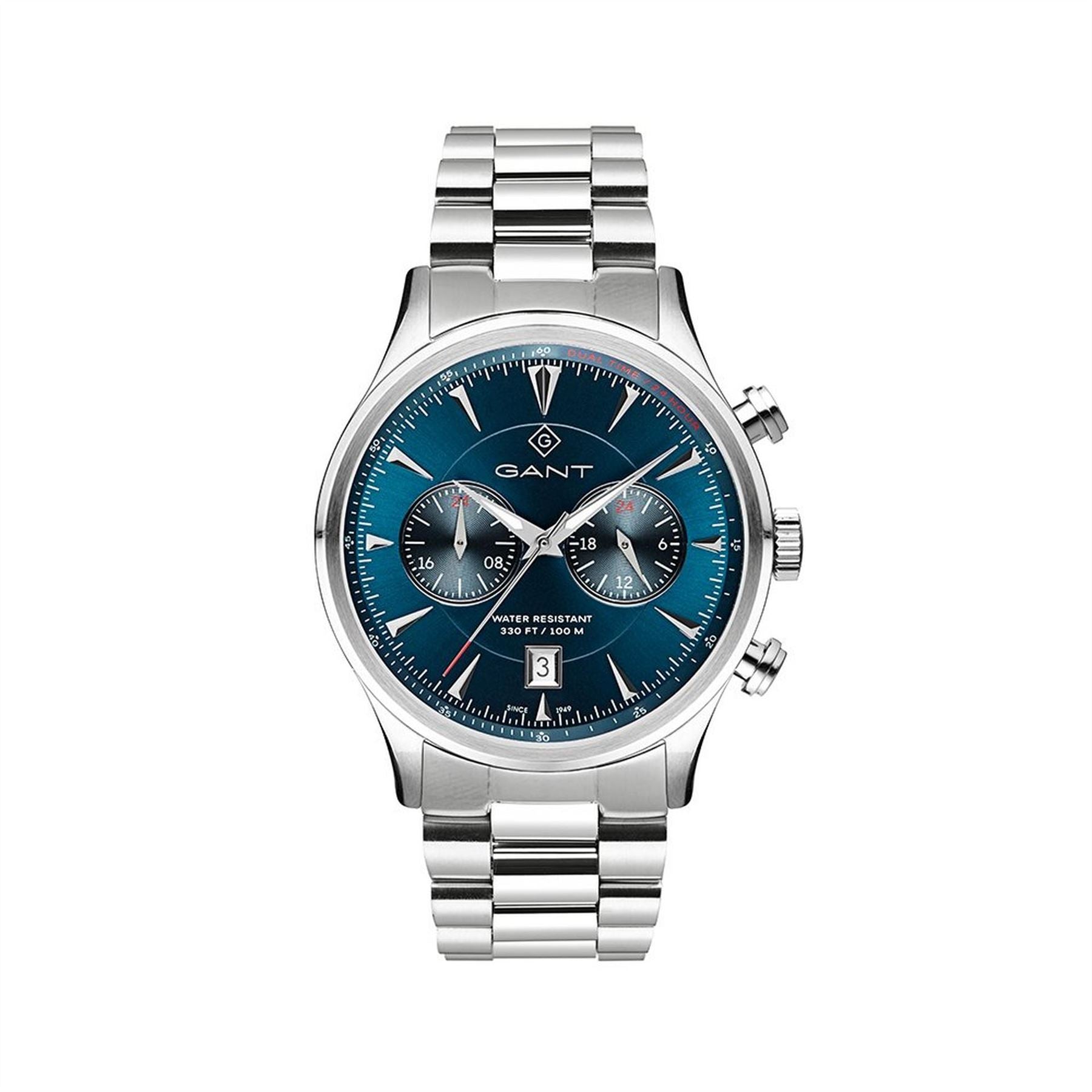 Gant Sussex 44 Black Metal Bcg Watch Stainless Steel Watch