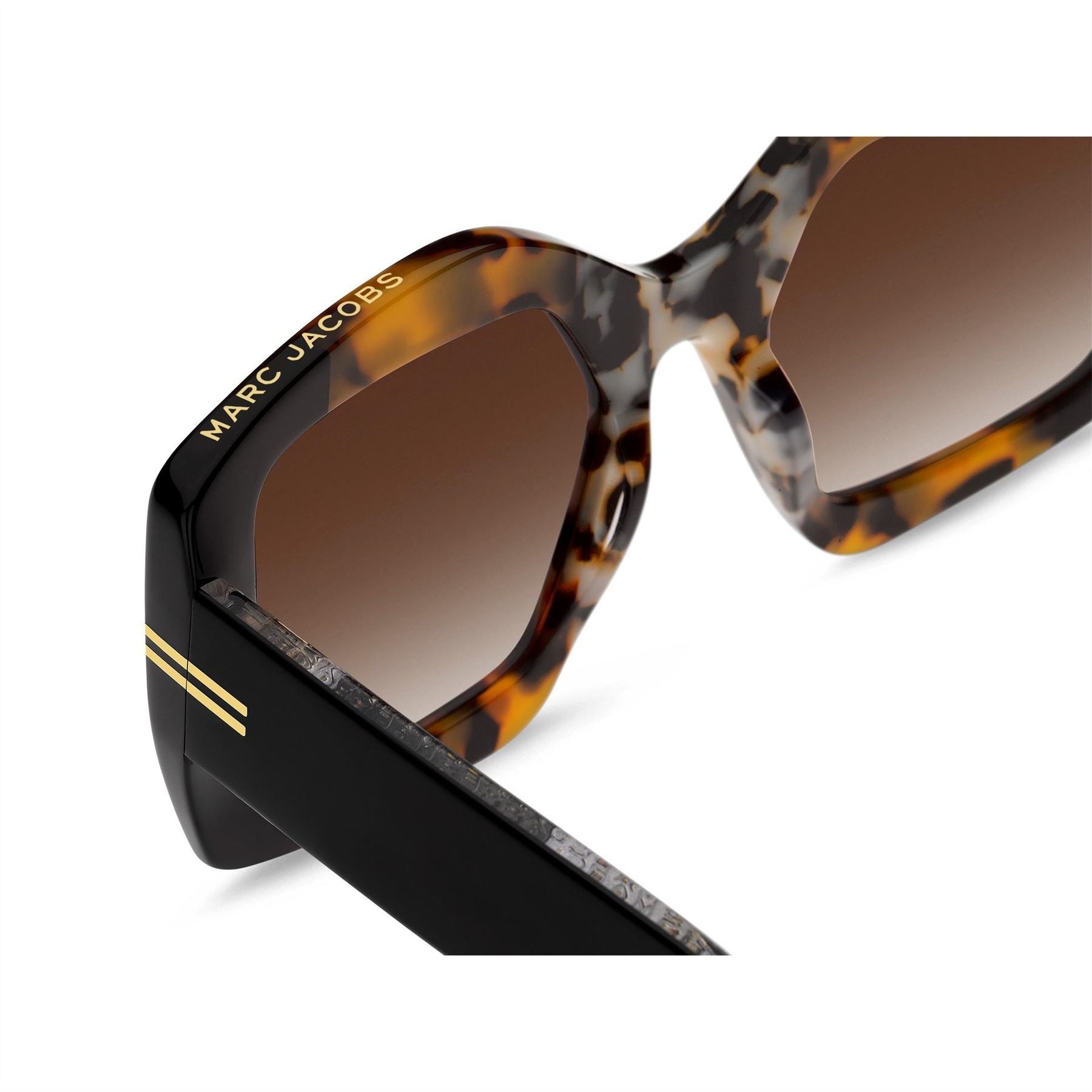 Marc Jacobs Rec Geometric Round Sunglasses