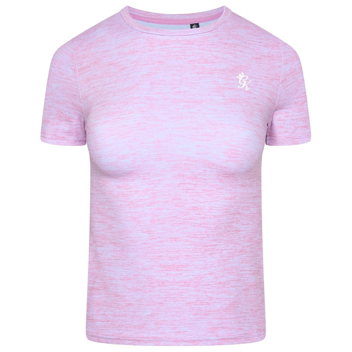 Gym King Womens Short Sleeve Performance Gym Top