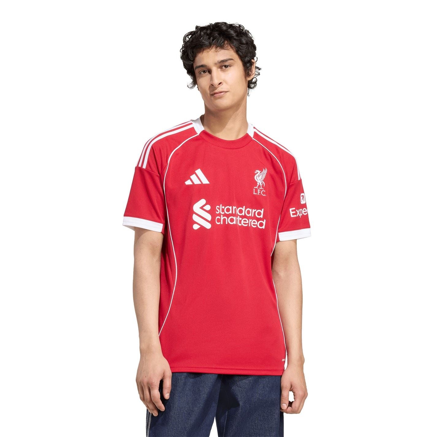 adidas Liverpool Home Shirt 2025 2026 Adults