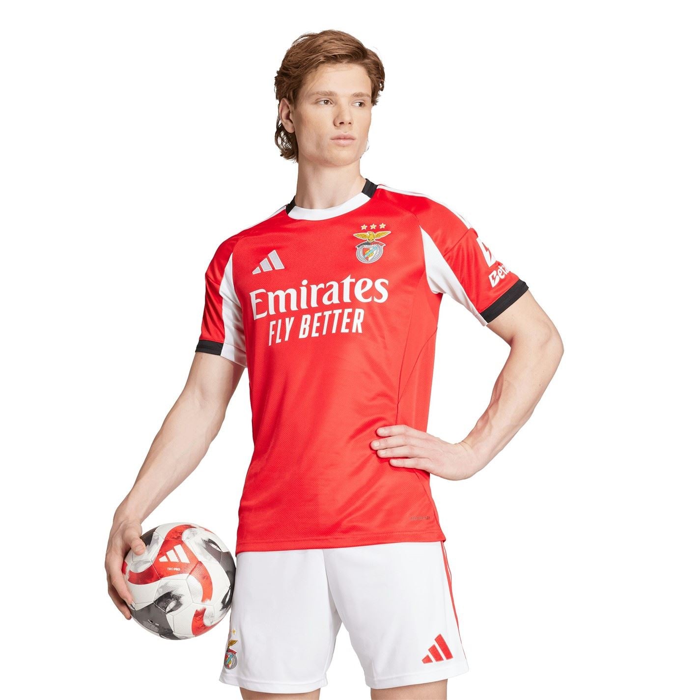 adidas Benfica Home Shirt 2025 2026 Adults