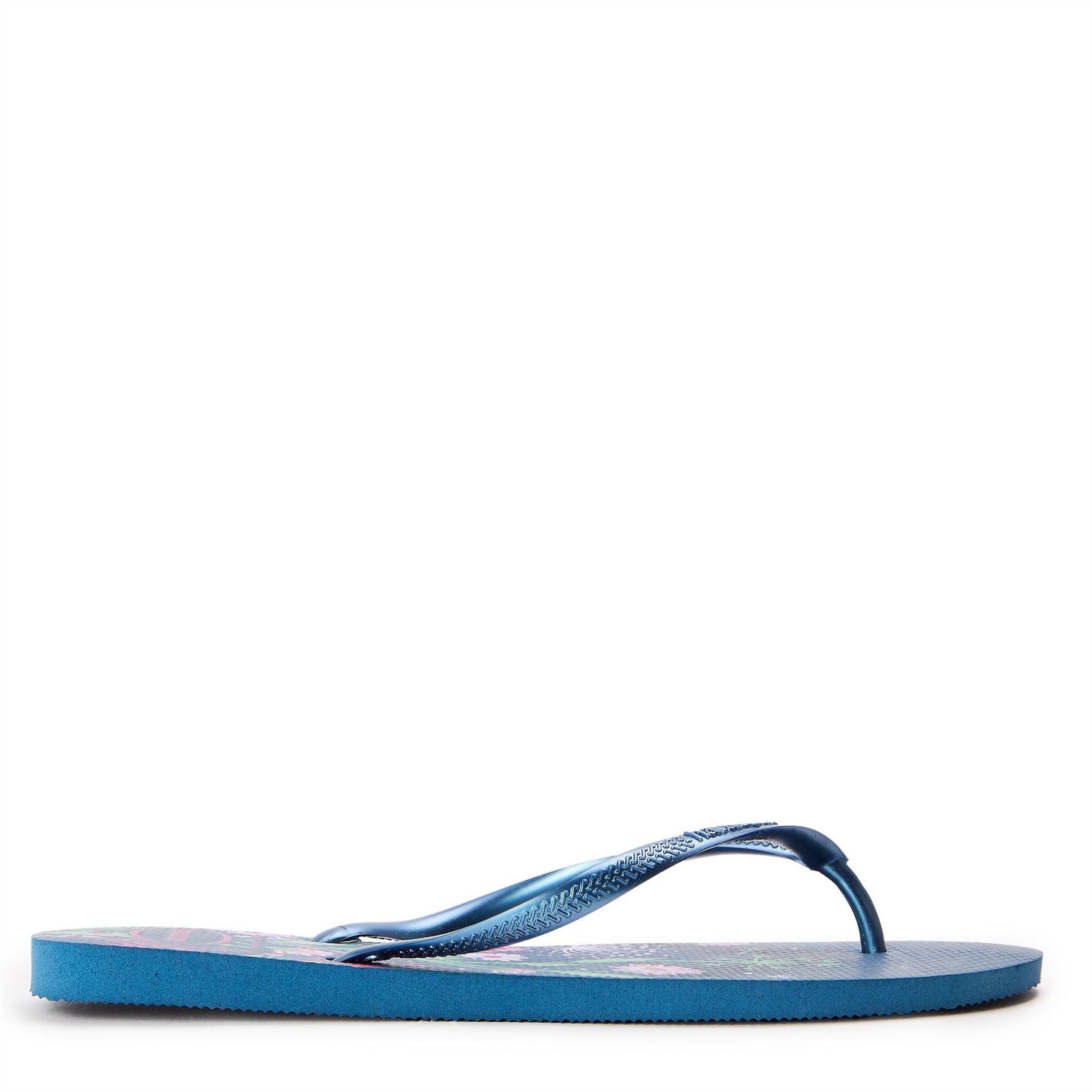 Havaianas Womens Hav. Slim Organic Comfy Blue 41 42 Flip Flops