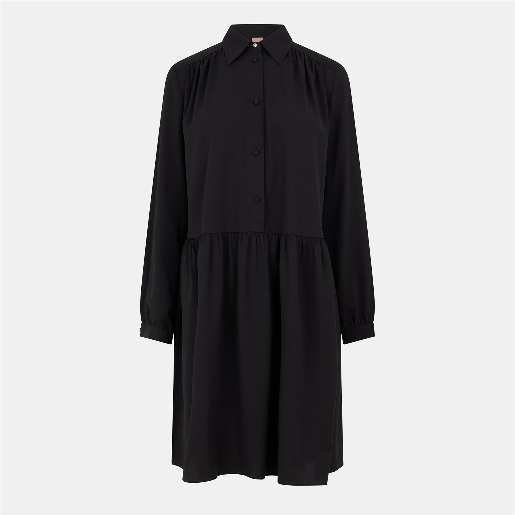 Boss Dabesa Collared Neck Knee Length Dress