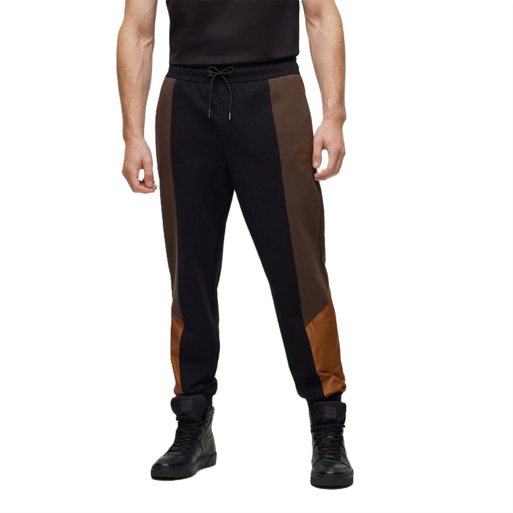 Boss Lamont Color Block Slim Joggers