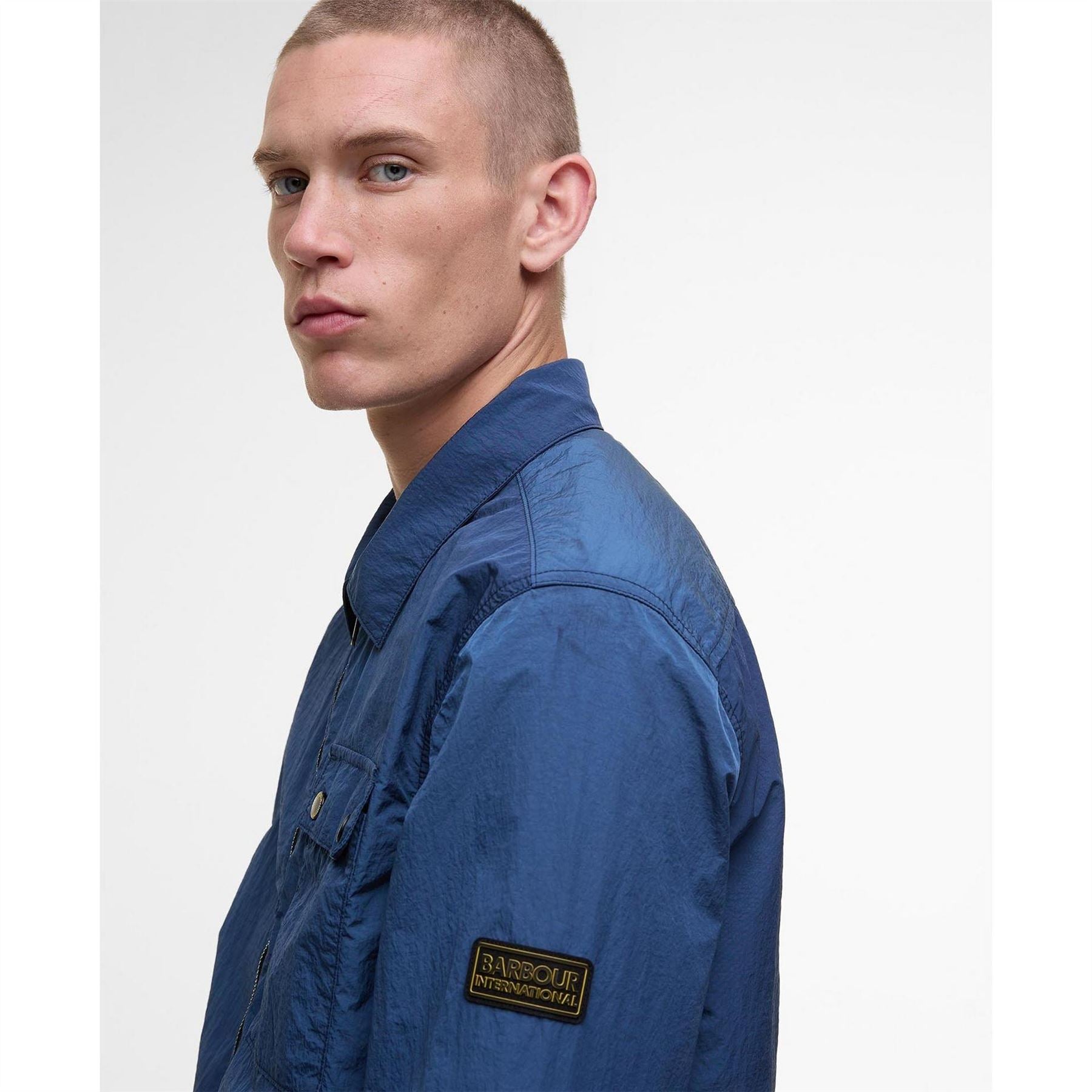 Barbour International Inline Zip Through Overshirt