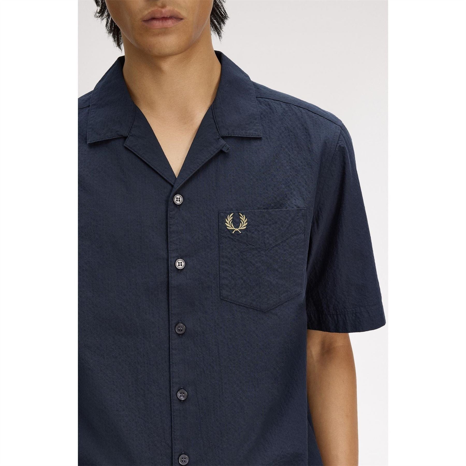Fred Perry Short Sleeve Plain Shirt