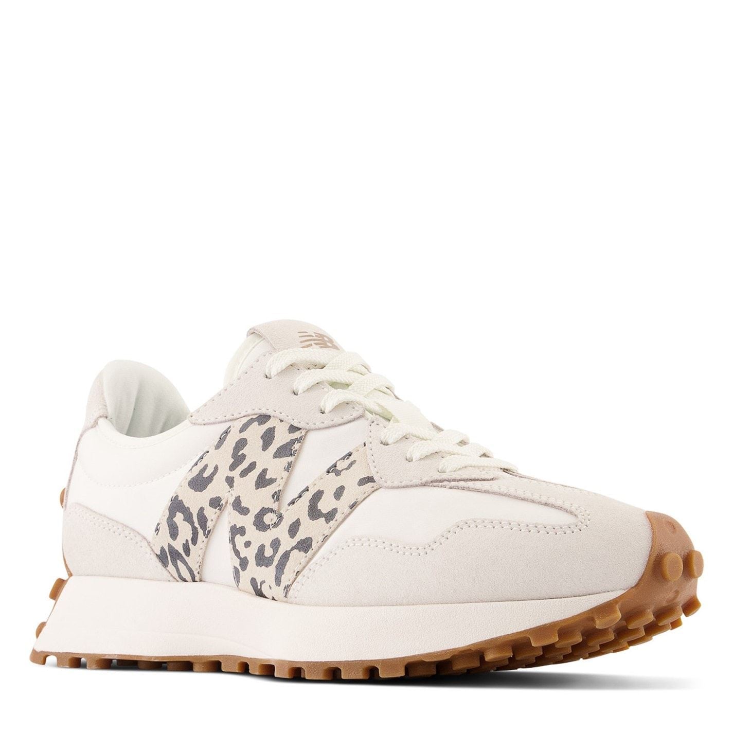 New Balance Balances 327 Animal Print Trainers