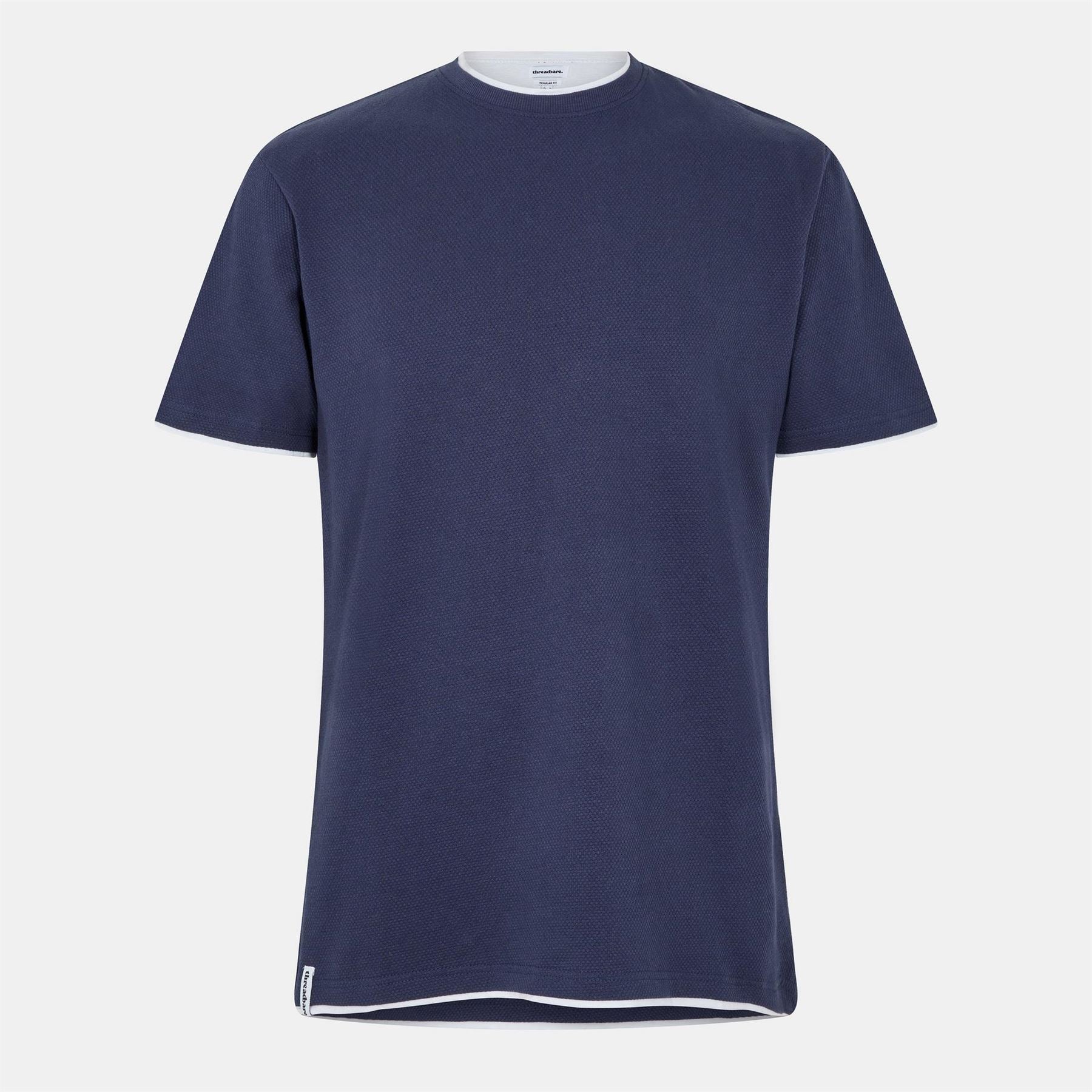 Threadbare Regular Fit Crew Neck Short Sleeve T-Shirt