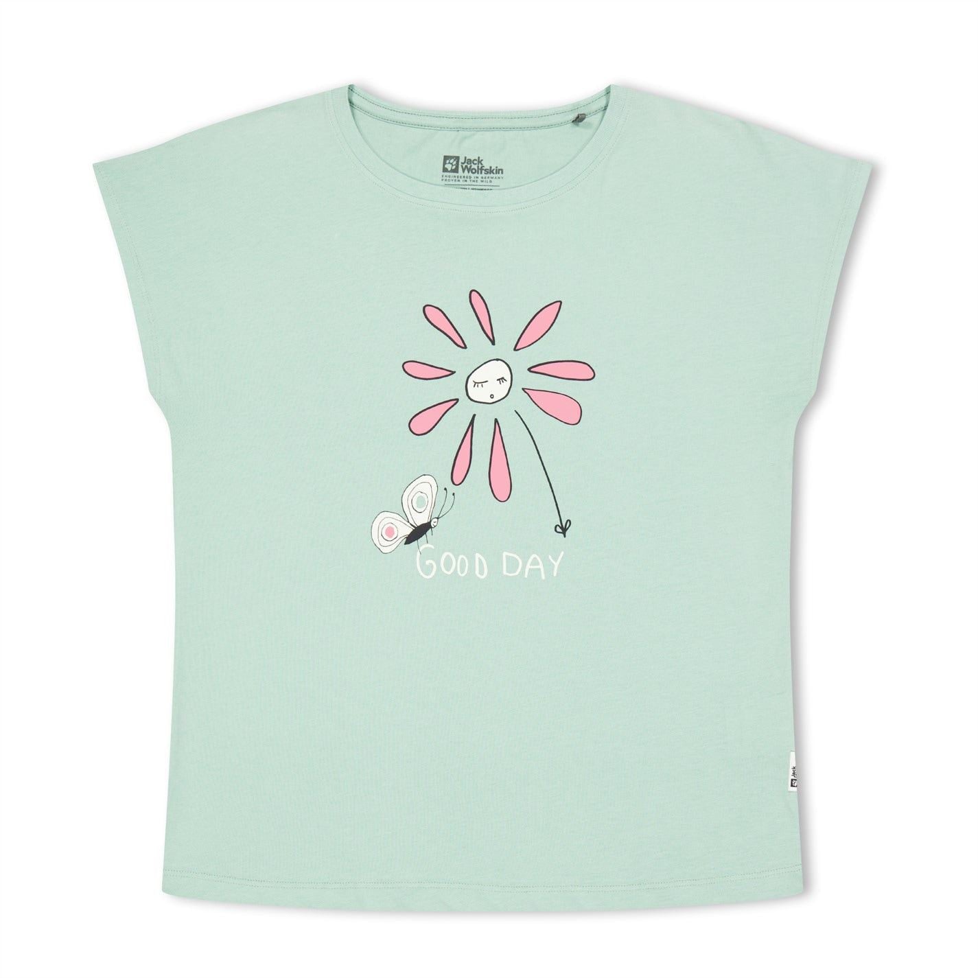 Jack Wolfskin Jw Good Day Short Sleeve Performance T-Shirt