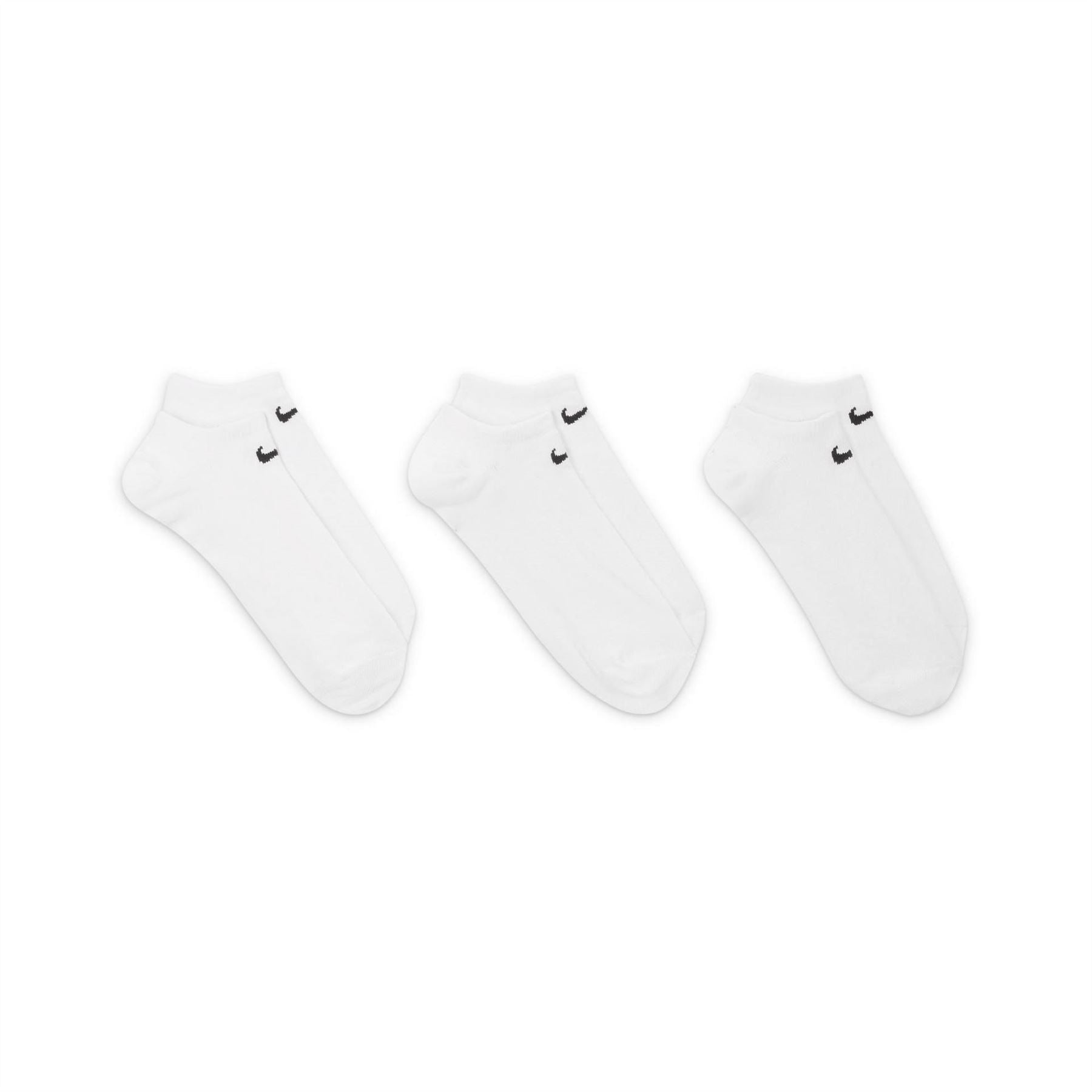 Nike 3 Pack No Show Socks Mens