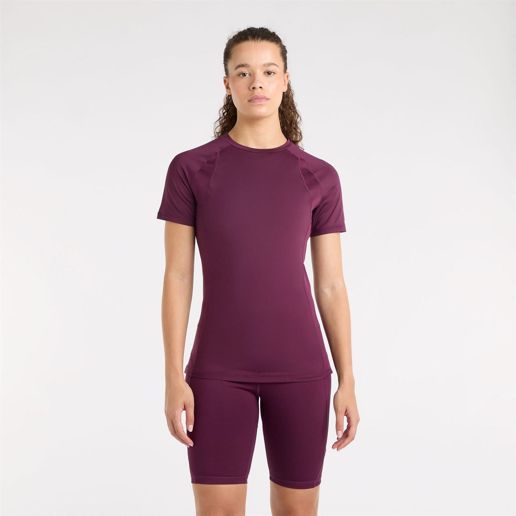 Umbro Pro Poly Short Sleeve Performance Gym Top