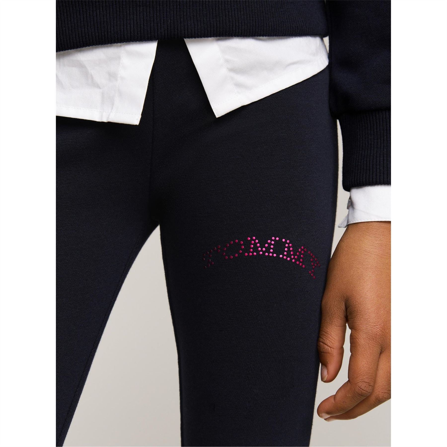 Tommy Hilfiger Length Foil Logo Leggings Junior
