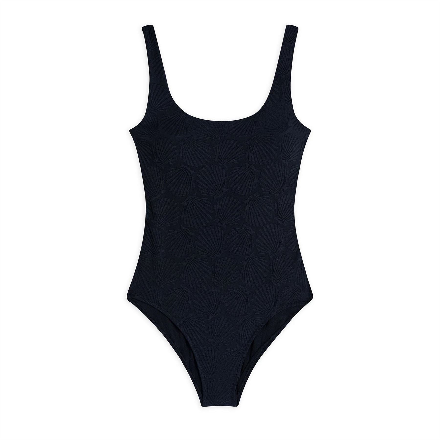 Chelsea Peers Sweetheart Tie Back Textured Swimsuit