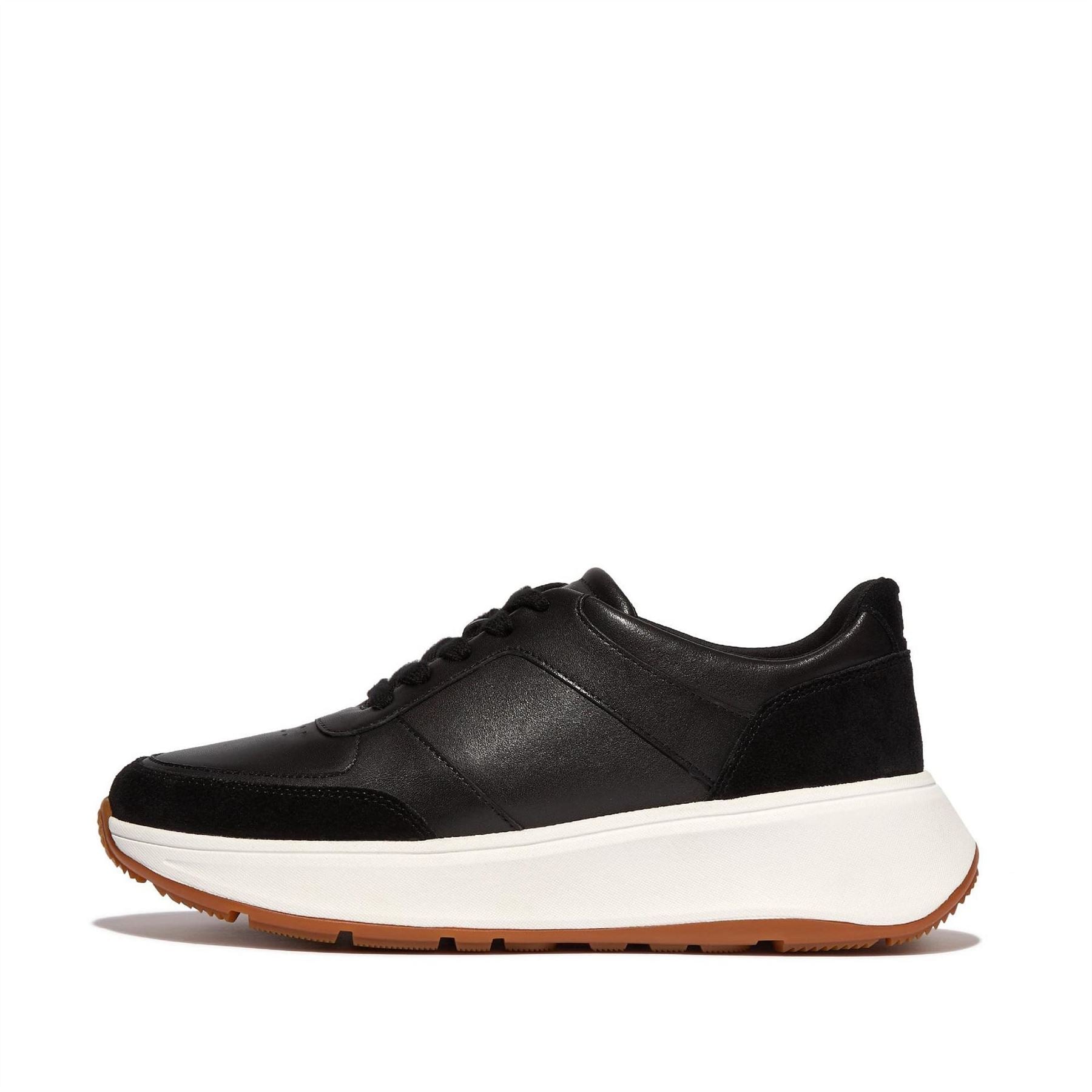 Fitflop Mode Leather Suede Flatform Trainers